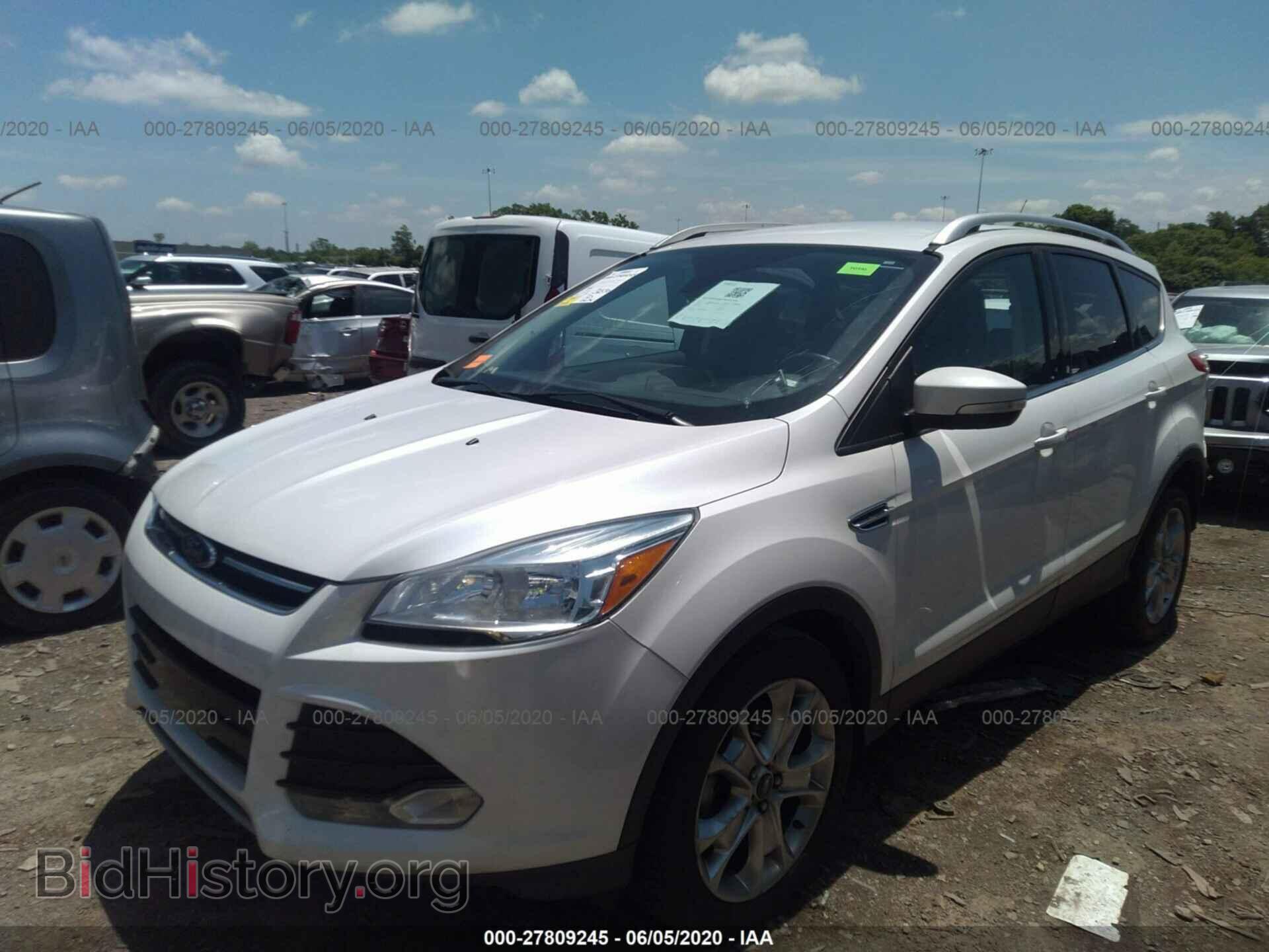 2014 FORD ESCAPE - VIN: 1FMCU0JXXEUD77377 - Фото 2