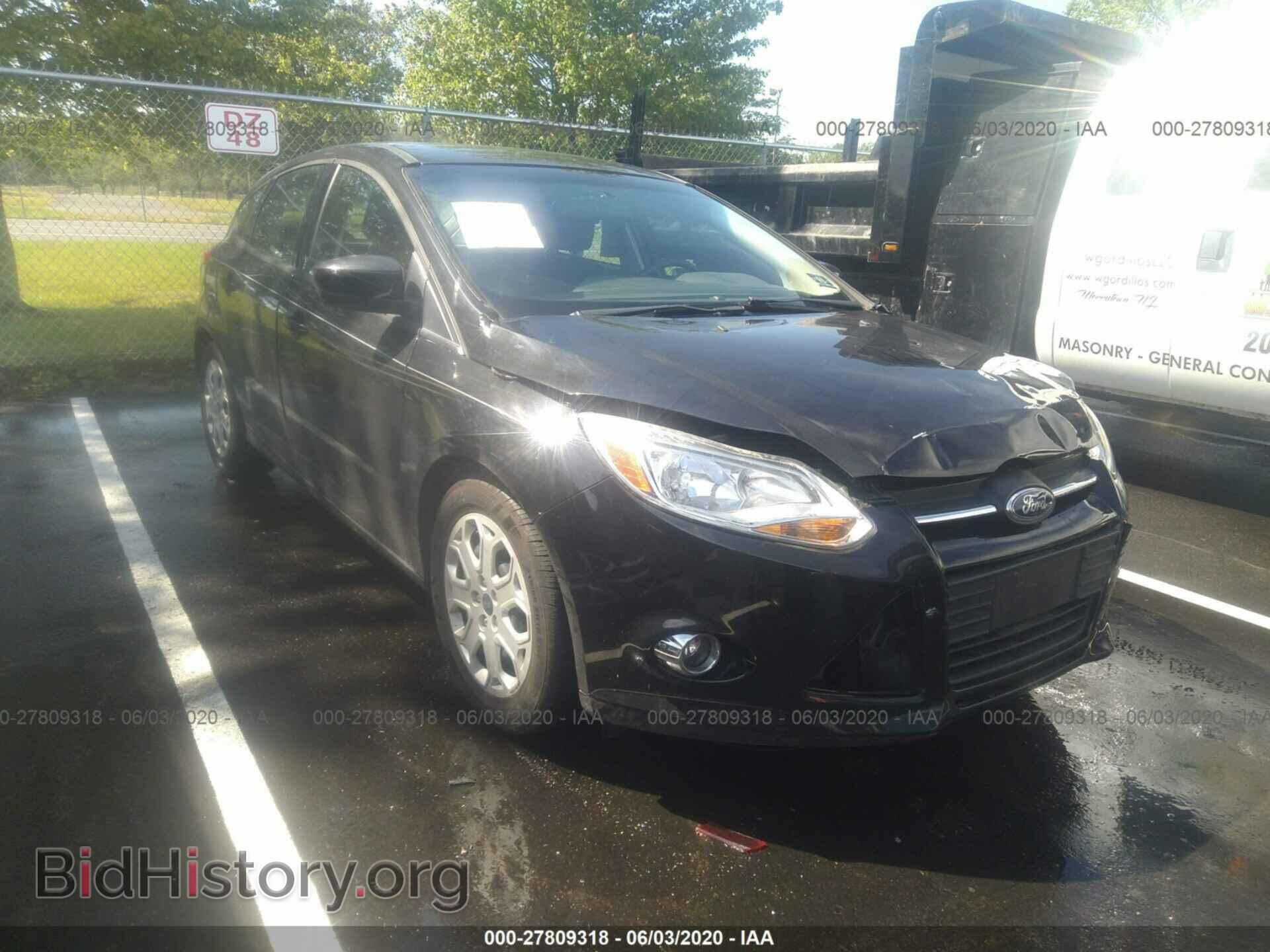 Photo 1FAHP3K28CL327012 - FORD FOCUS 2012
