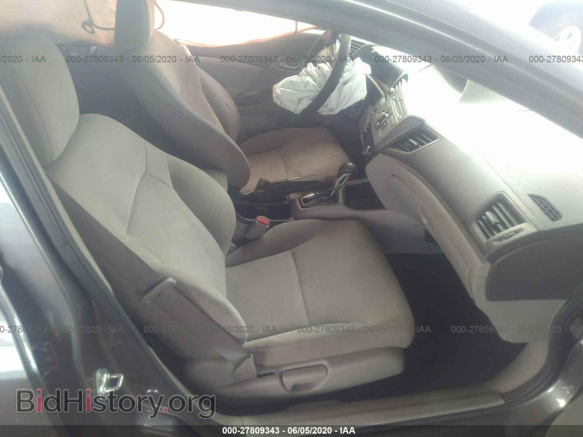 2012 HONDA CIVIC - VIN: 2HGFB2F5XCH304151 - Фото 5