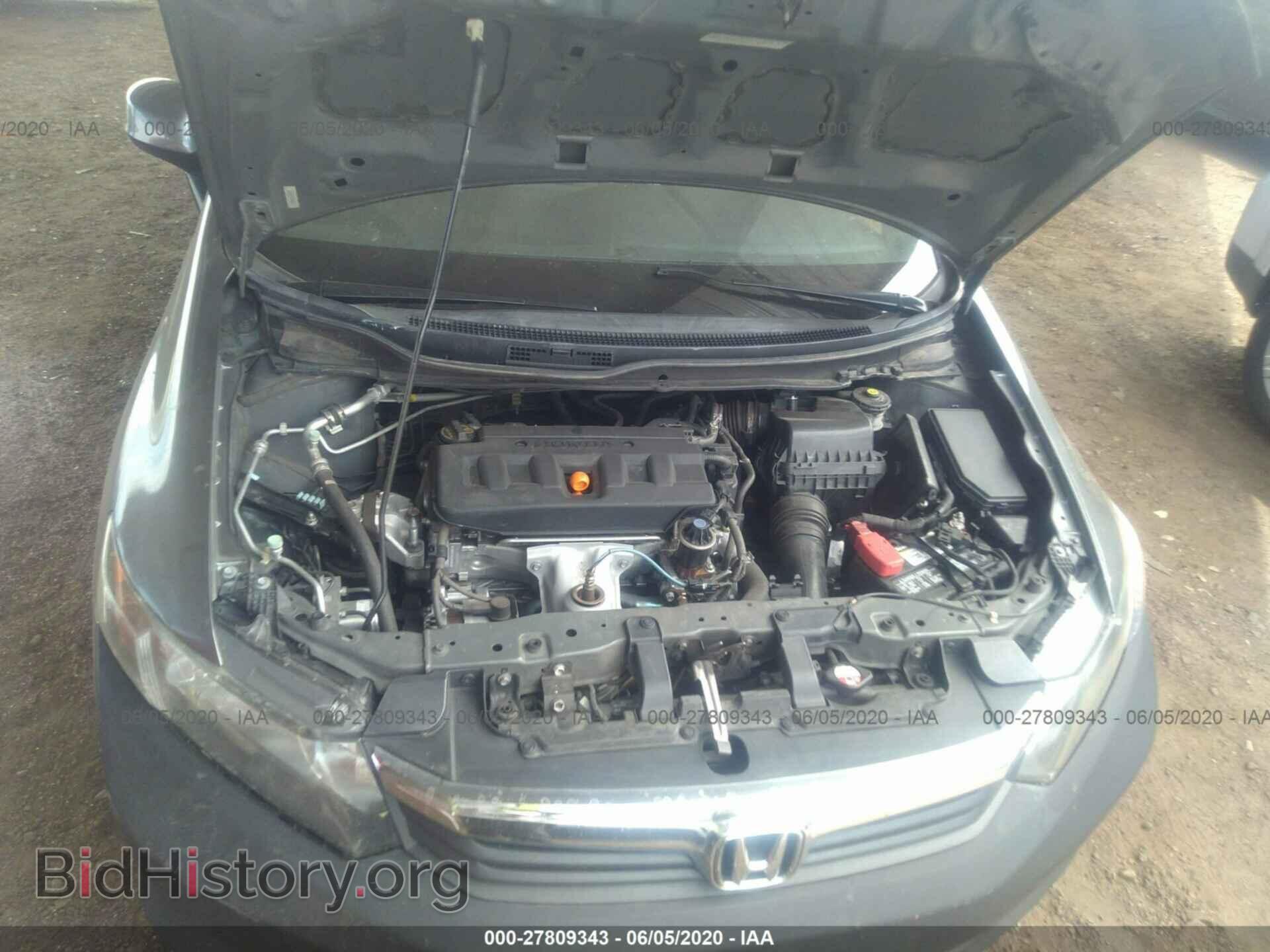 2012 HONDA CIVIC - VIN: 2HGFB2F5XCH304151 - Фото 10