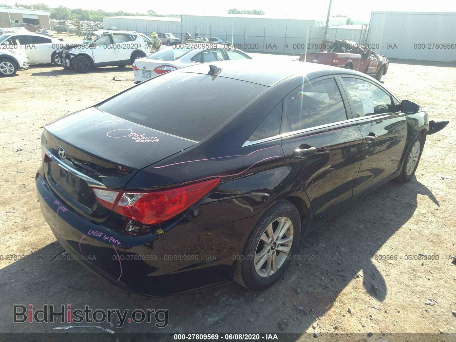 2012 HYUNDAI SONATA - VIN: 5NPEB4AC2CH474085 - Фото 4