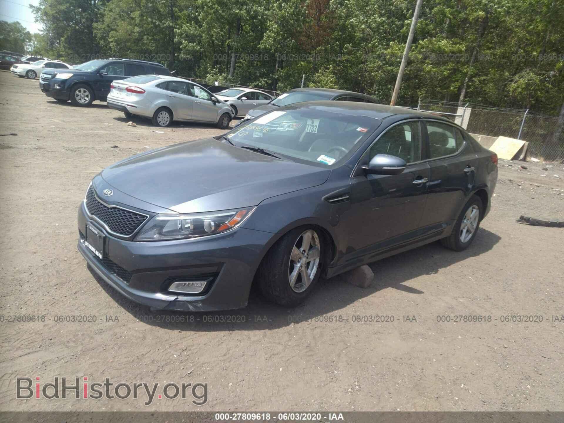 2015 KIA OPTIMA - VIN: KNAGM4A77F5536331 - Photo 2