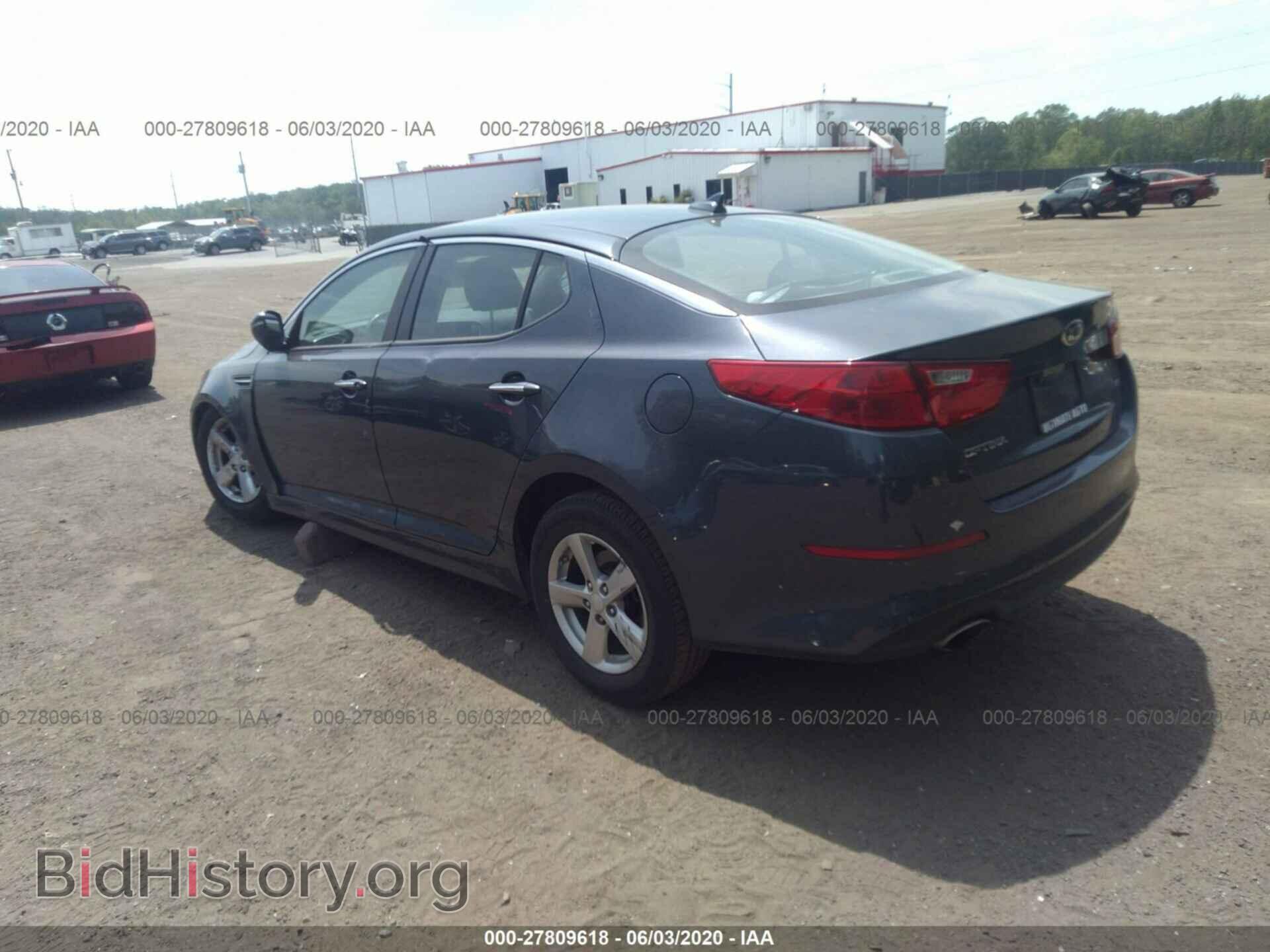 2015 KIA OPTIMA - VIN: KNAGM4A77F5536331 - Photo 3