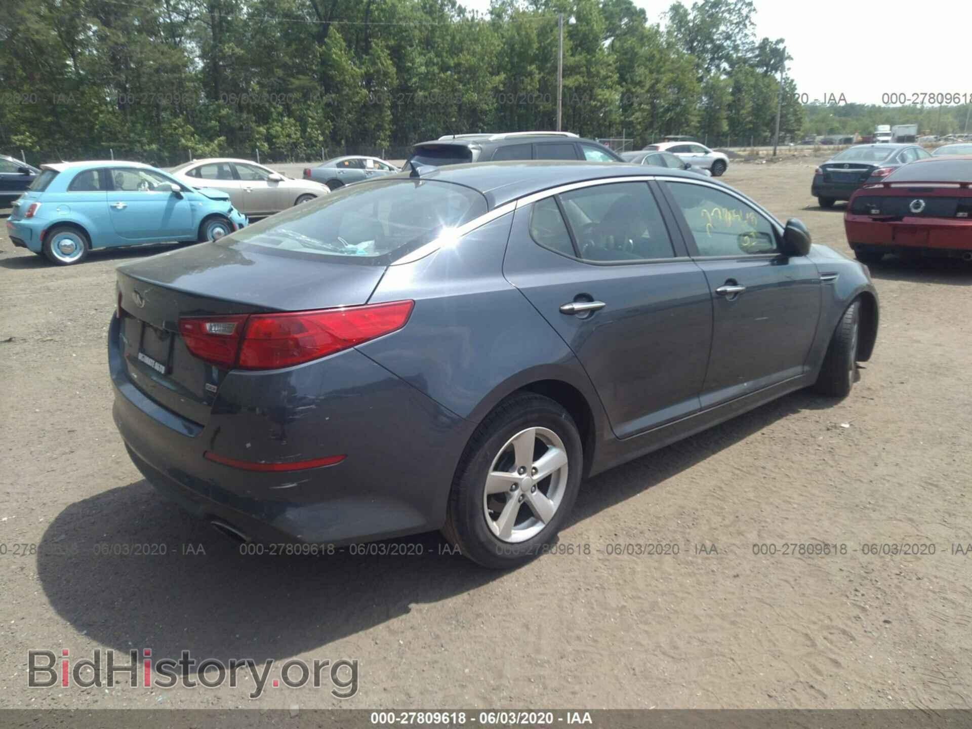 2015 KIA OPTIMA - VIN: KNAGM4A77F5536331 - Photo 4