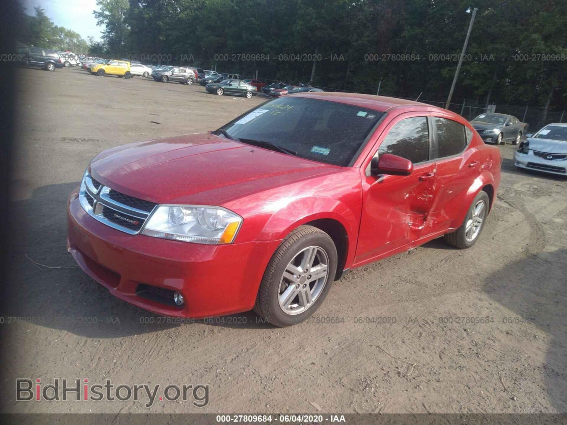 2013 DODGE AVENGER - VIN: 1C3CDZCB3DN662011 - Photo 2