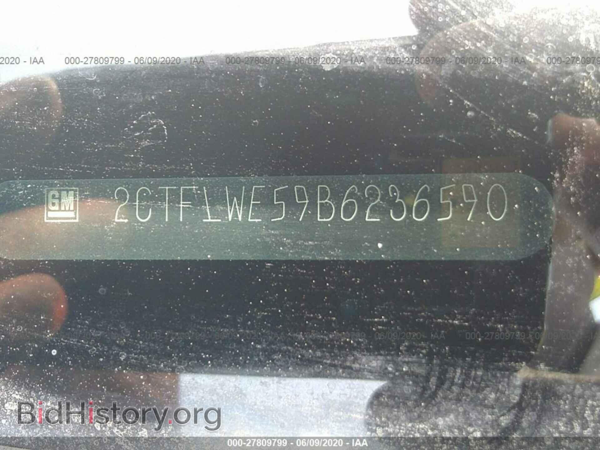 2011 GMC TERRAIN - VIN: 2CTFLWE59B6236590 - Фото 9