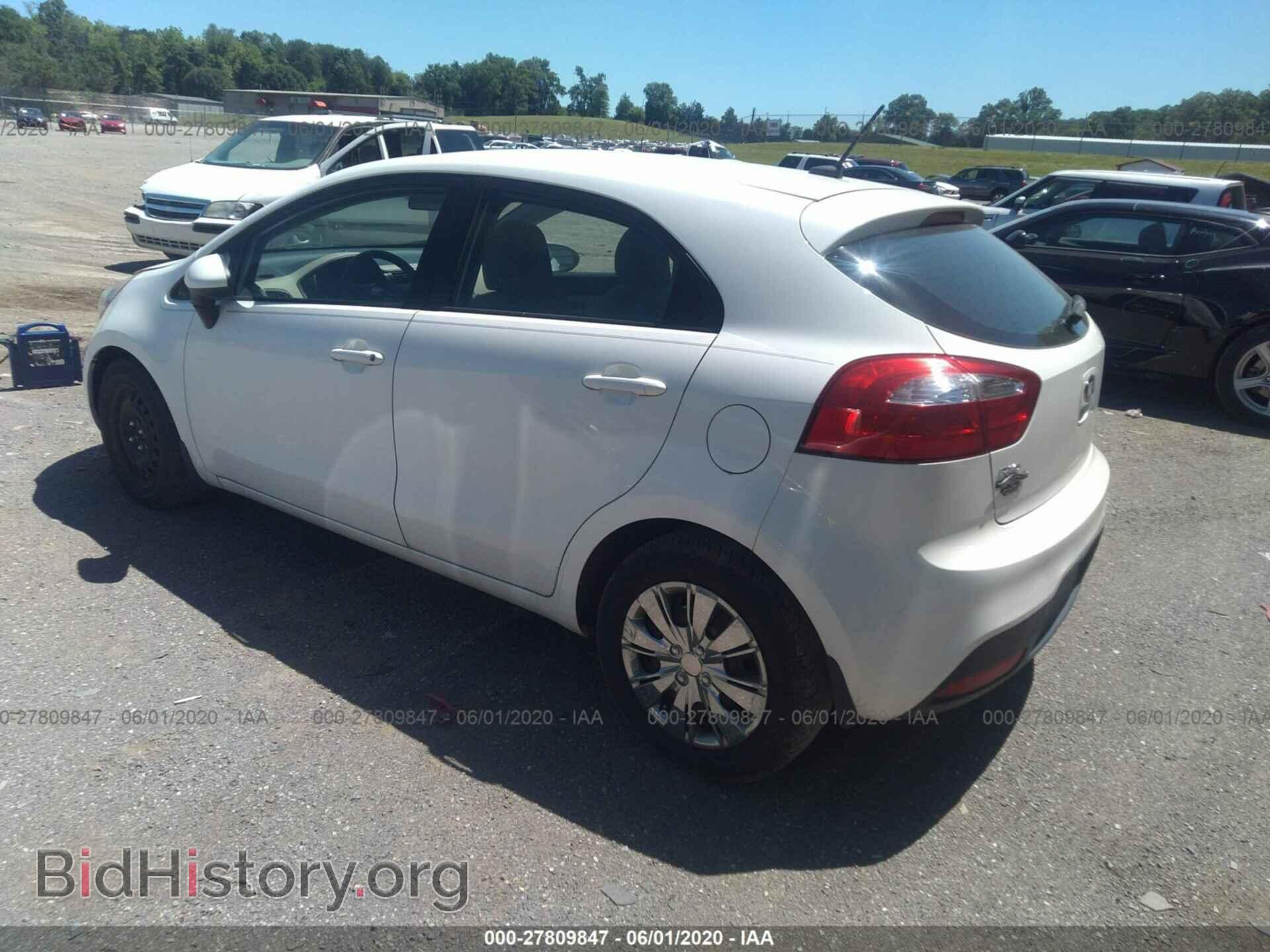 2013 KIA RIO - VIN: KNADM5A30D6151660 - Фото 3