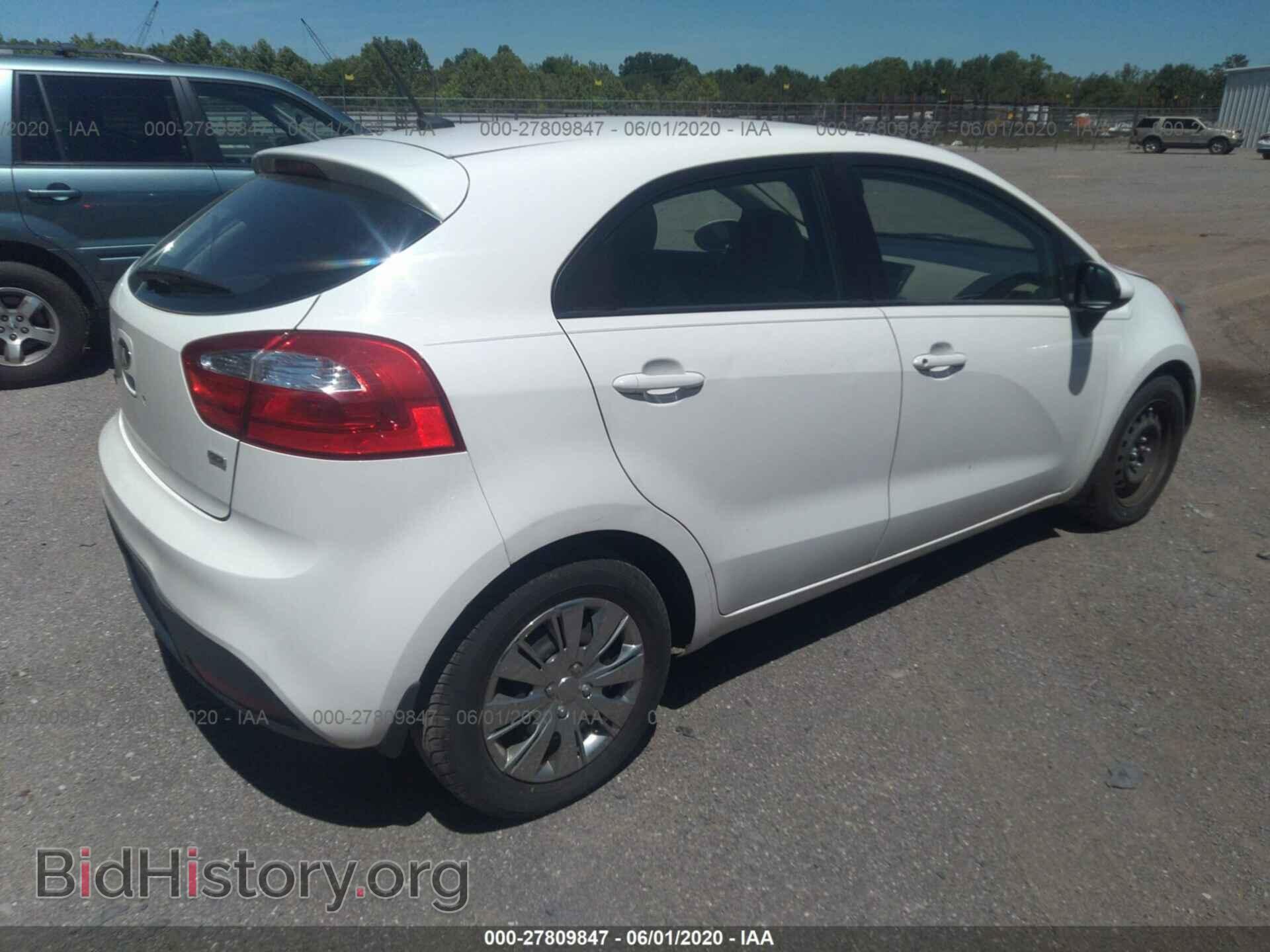 2013 KIA RIO - VIN: KNADM5A30D6151660 - Фото 4