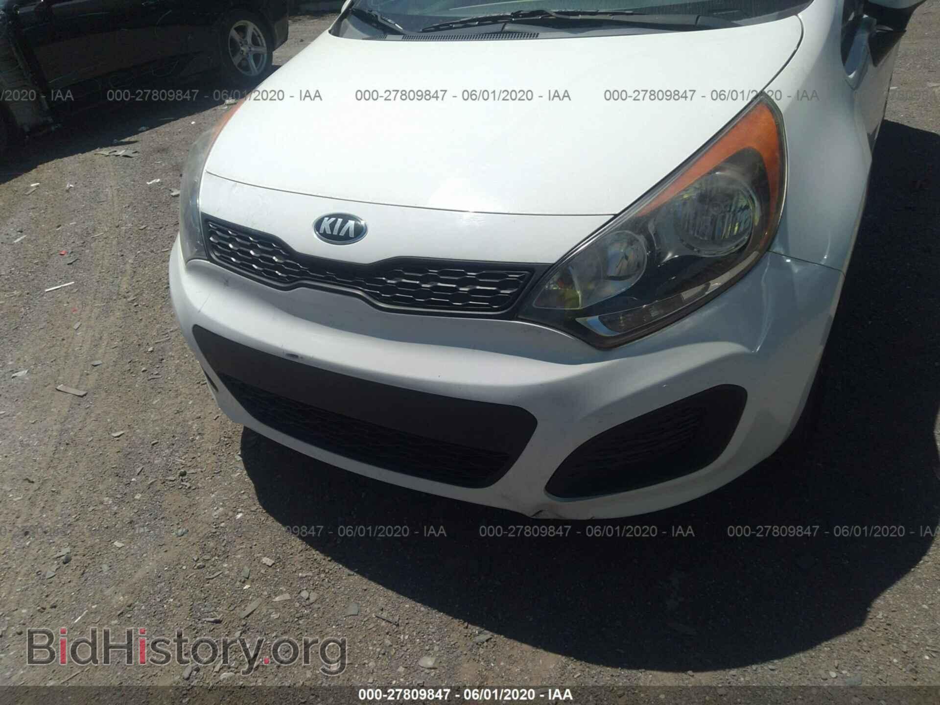 2013 KIA RIO - VIN: KNADM5A30D6151660 - Фото 6