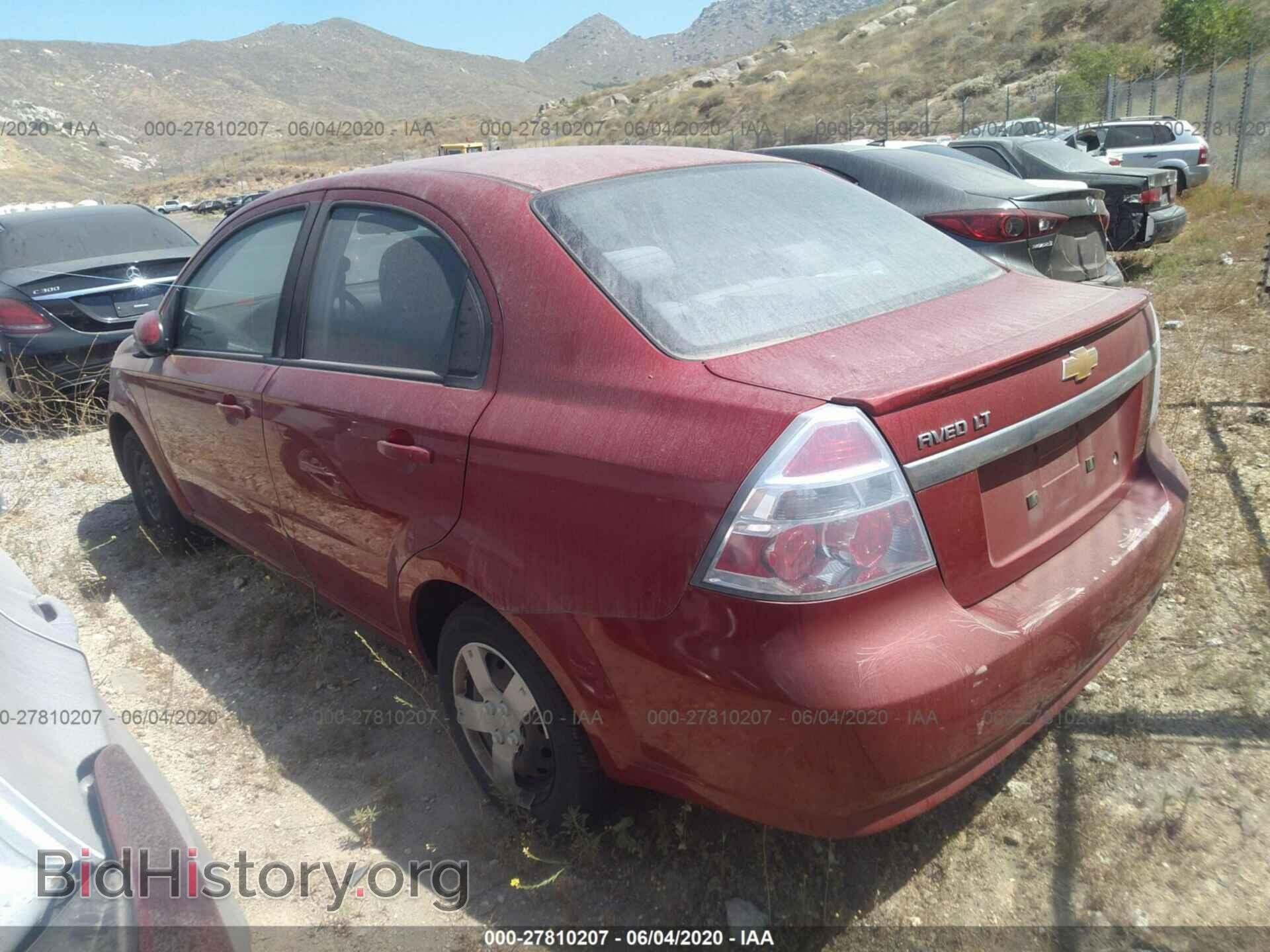 2011 CHEVROLET AVEO - VIN: KL1TD5DE9BB219946 - Фото 3