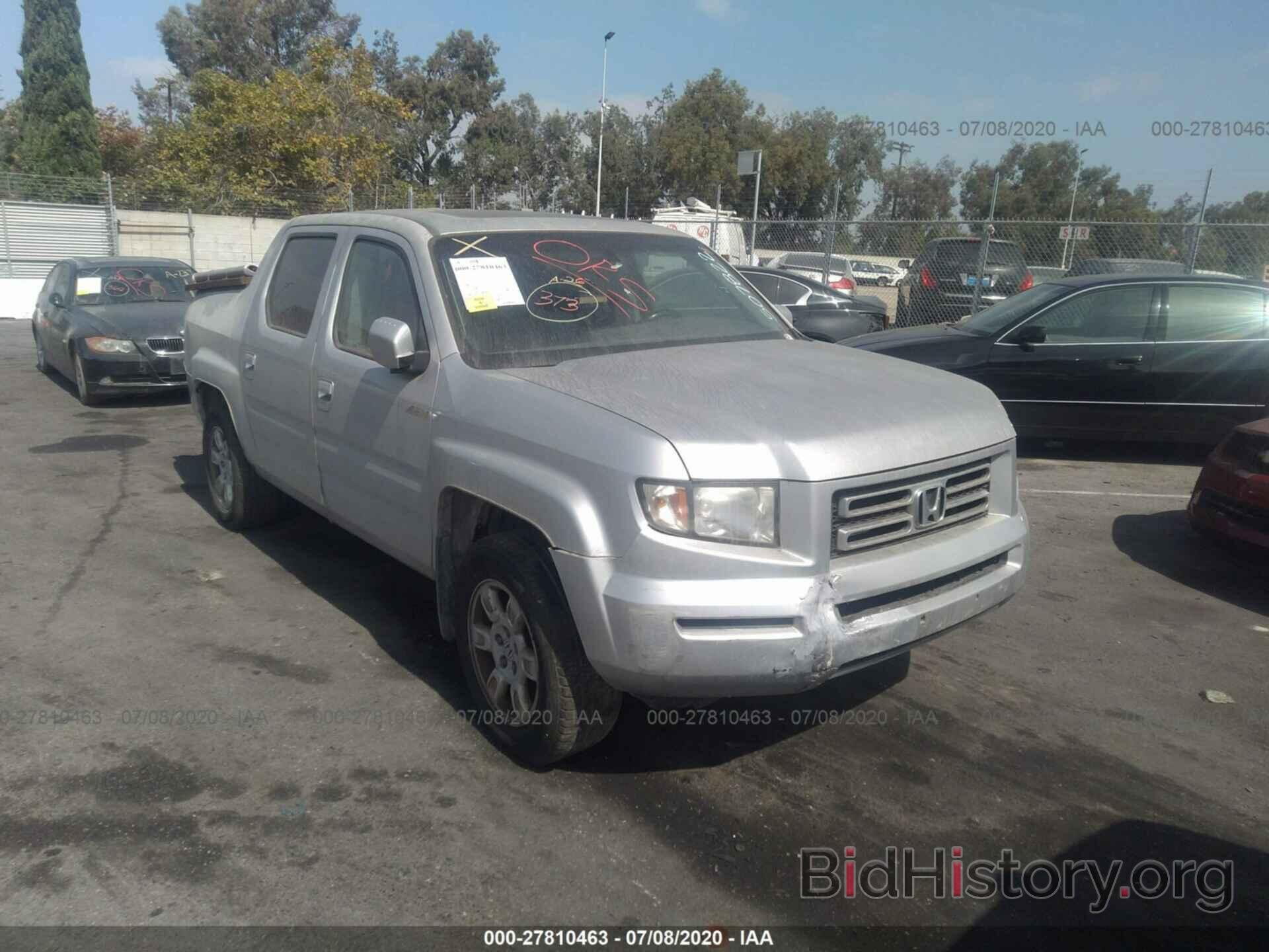 Photo 2HJYK16517H507822 - HONDA RIDGELINE 2007