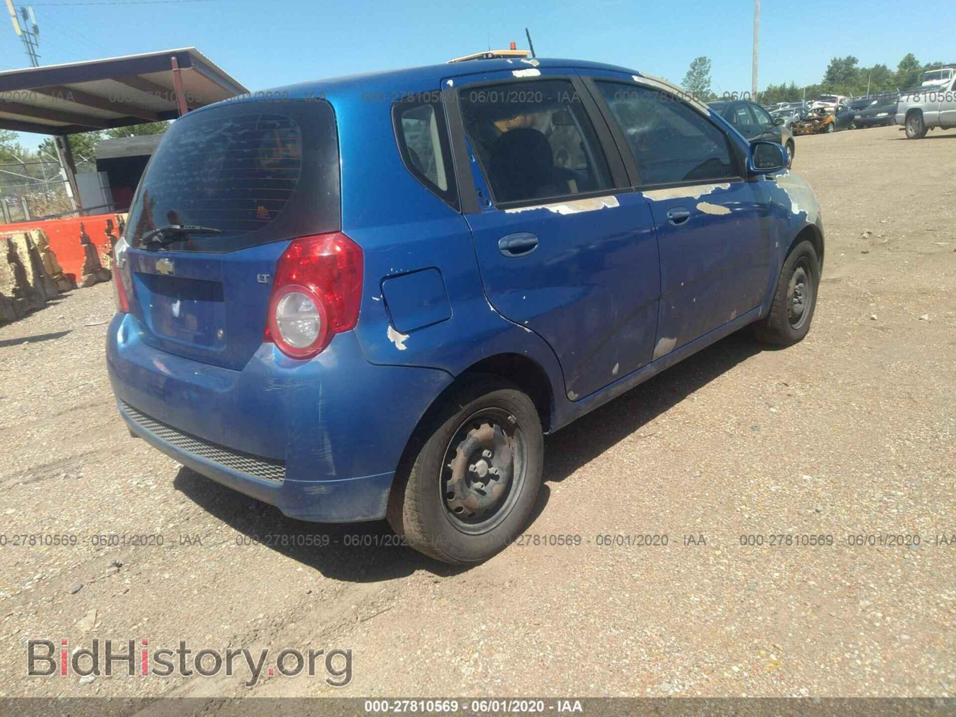 2009 CHEVROLET AVEO - VIN: KL1TD66E09B393174 - Фото 4