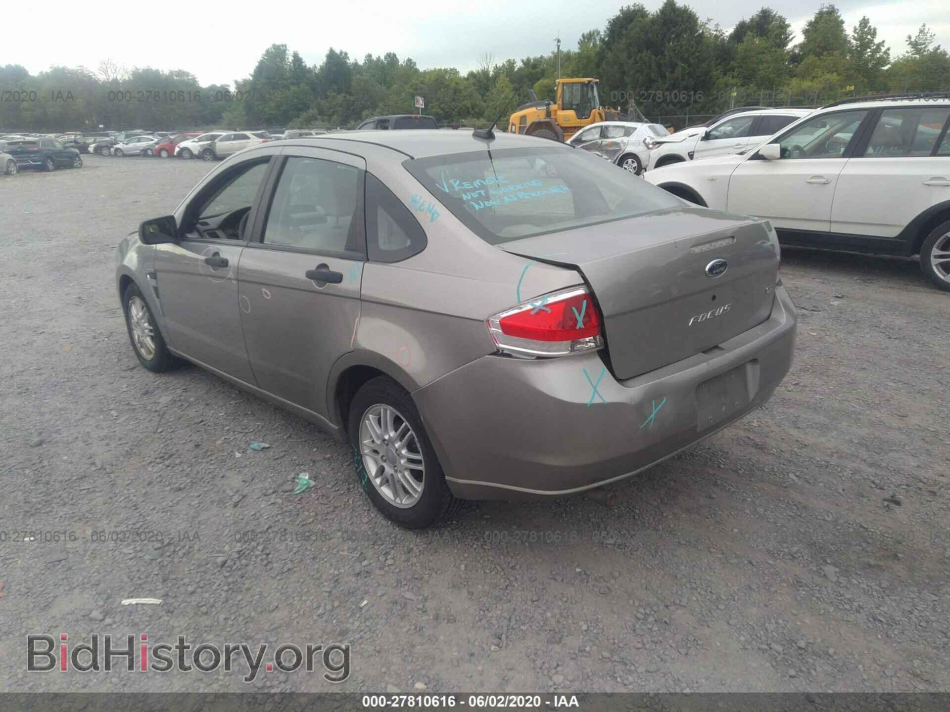 2008 FORD FOCUS - VIN: 1FAHP35N38W284002 - Фото 3