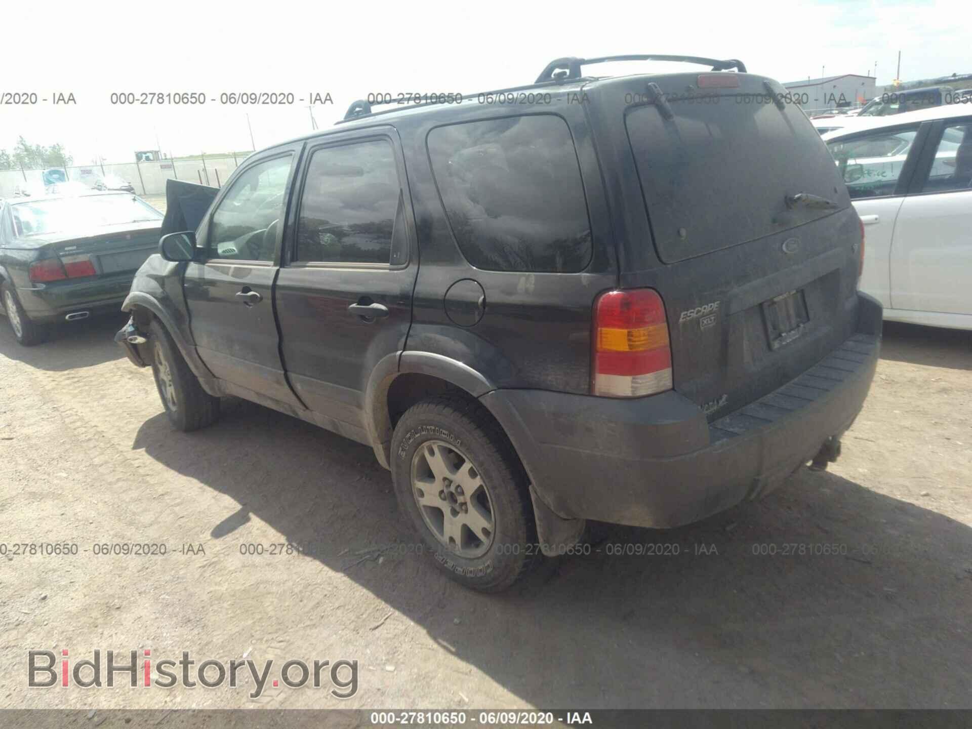 2005 FORD ESCAPE - VIN: 1FMYU93185KB64314 - Фото 3