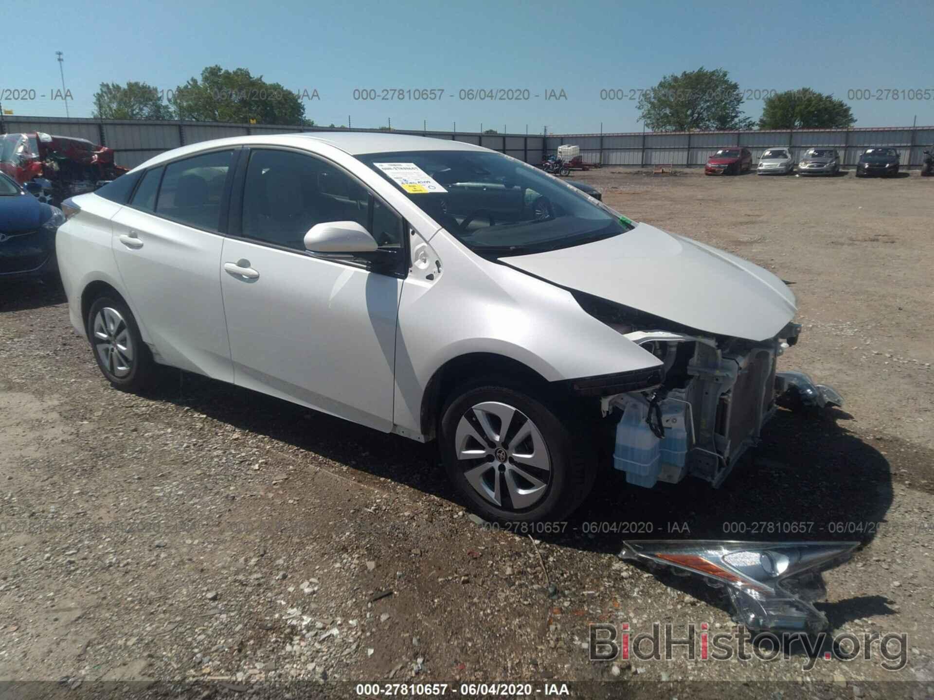 Photo JTDKARFU6J3546967 - TOYOTA PRIUS 2018