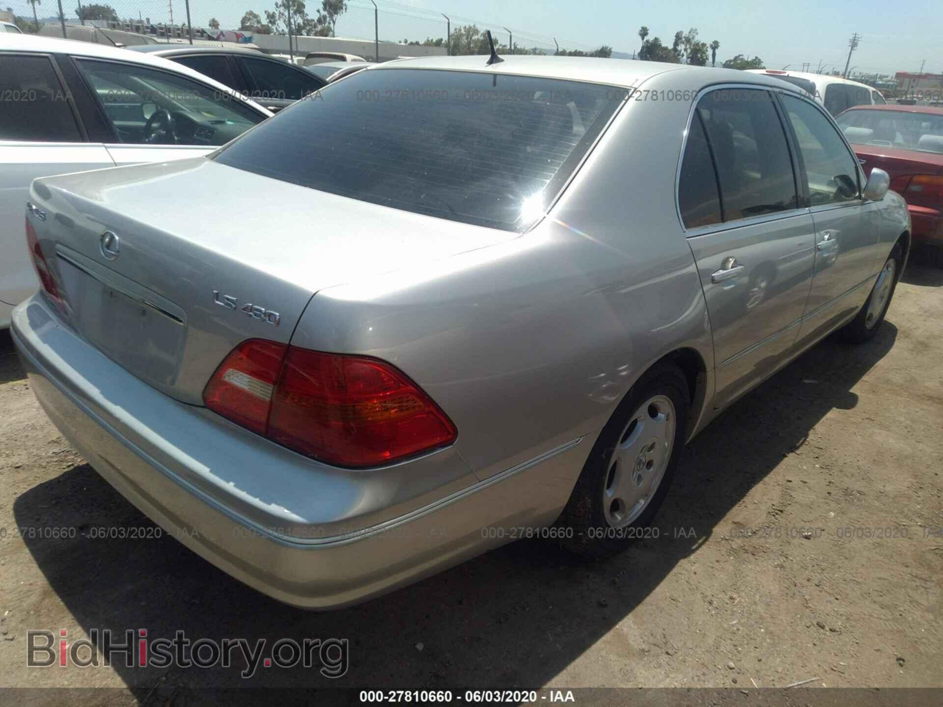 2001 LEXUS LS - VIN: JTHBN30F610028286 - Photo 4