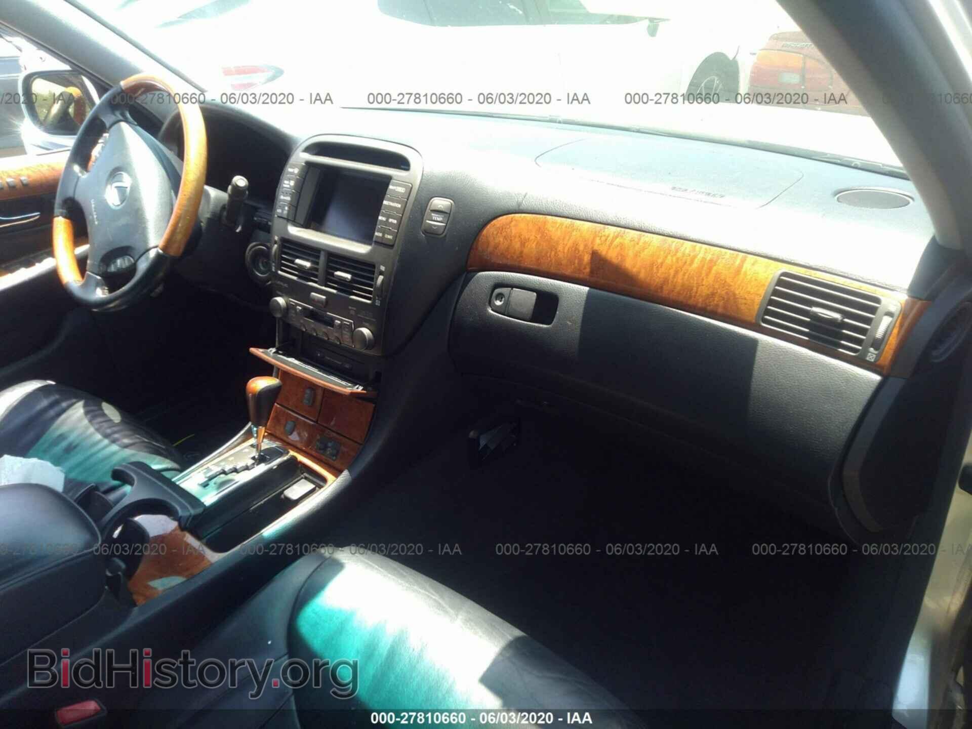 2001 LEXUS LS - VIN: JTHBN30F610028286 - Photo 5