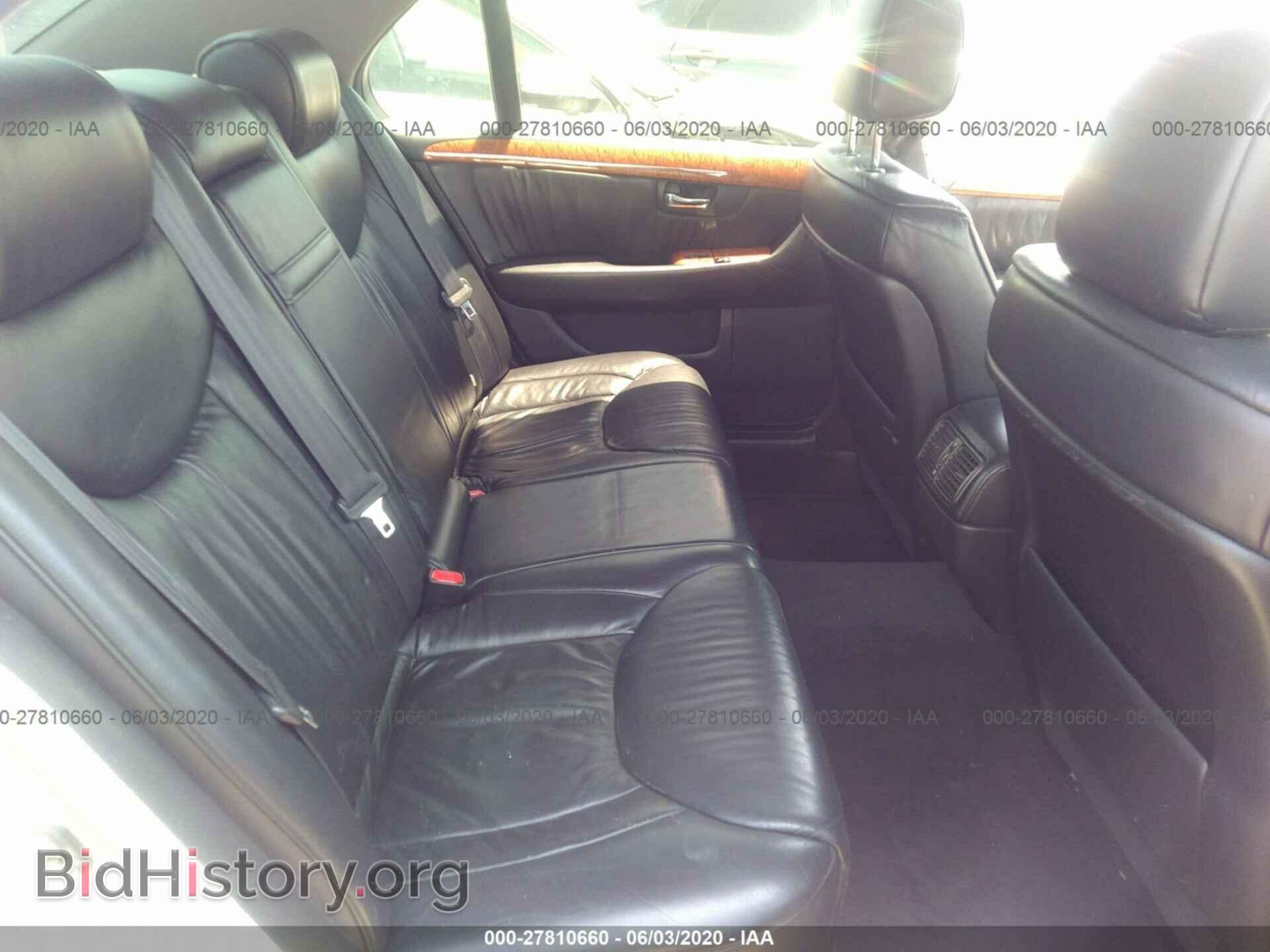 2001 LEXUS LS - VIN: JTHBN30F610028286 - Photo 8