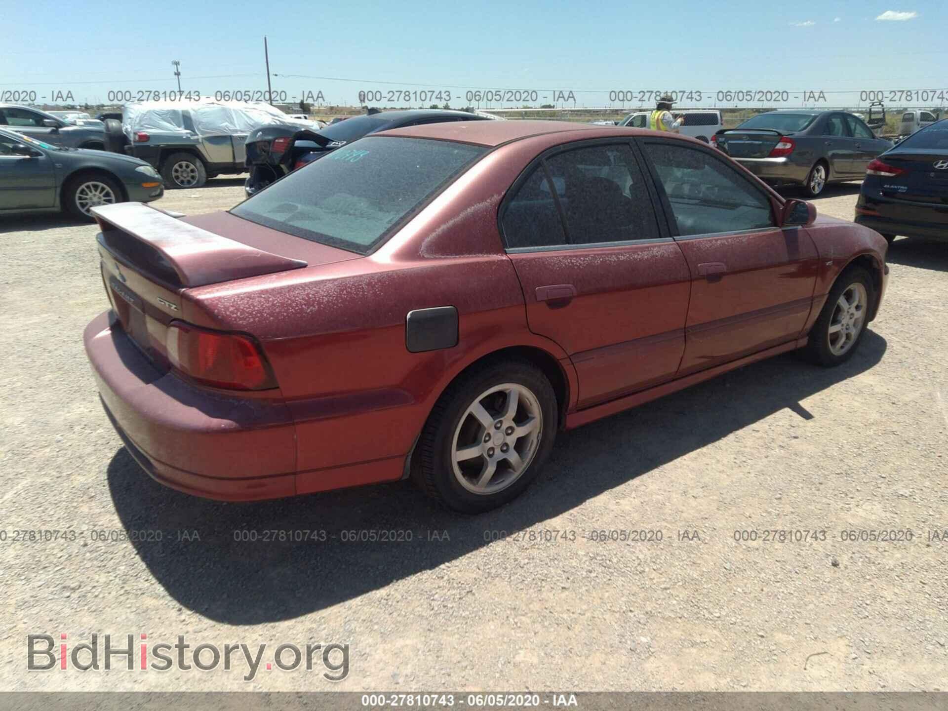2002 Mitsubishi Galant - VIN: 4A3AA46H42E081898 - Фото 4
