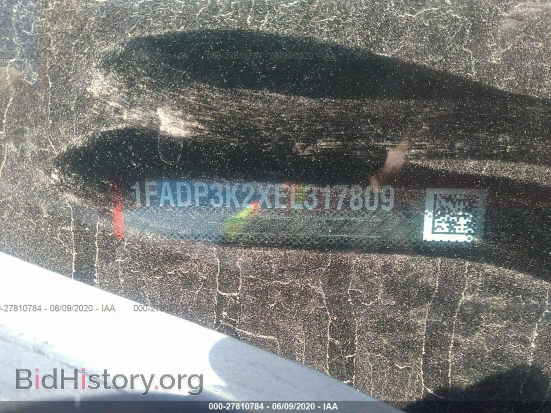 2014 FORD FOCUS - VIN: 1FADP3K2XEL317809 - Фото 9