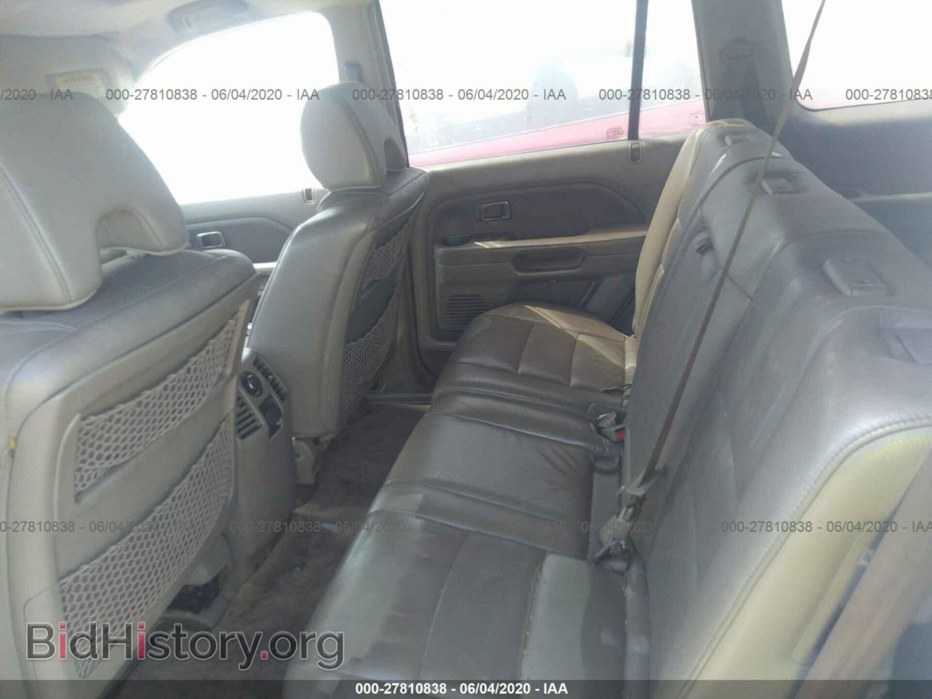 2006 HONDA PILOT - VIN: 2HKYF18526H559133 - Фото 8