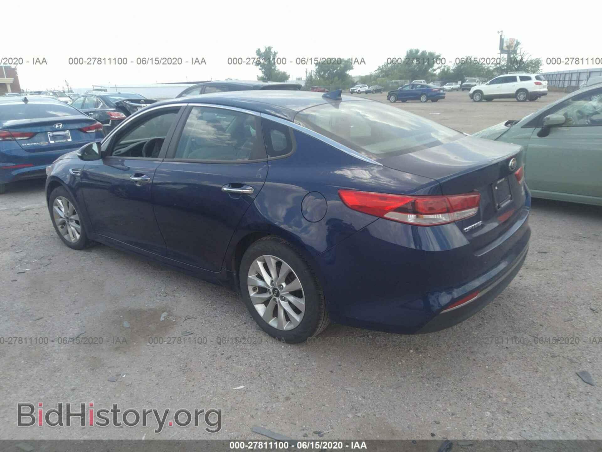 2016 KIA OPTIMA - VIN: 5XXGT4L35GG083291 - Фото 3