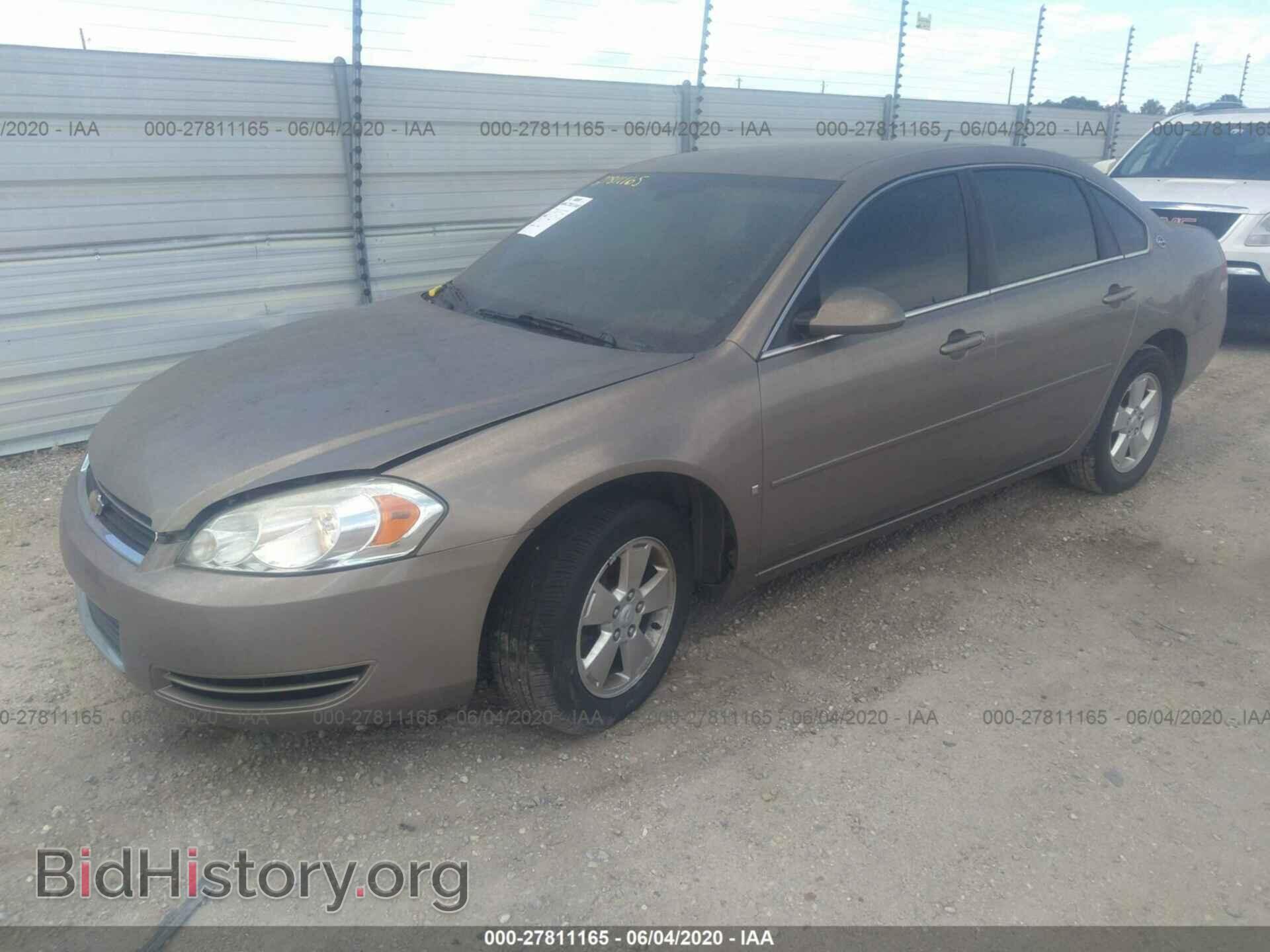 2007 CHEVROLET IMPALA - VIN: 2G1WT58K479136192 - Фото 2