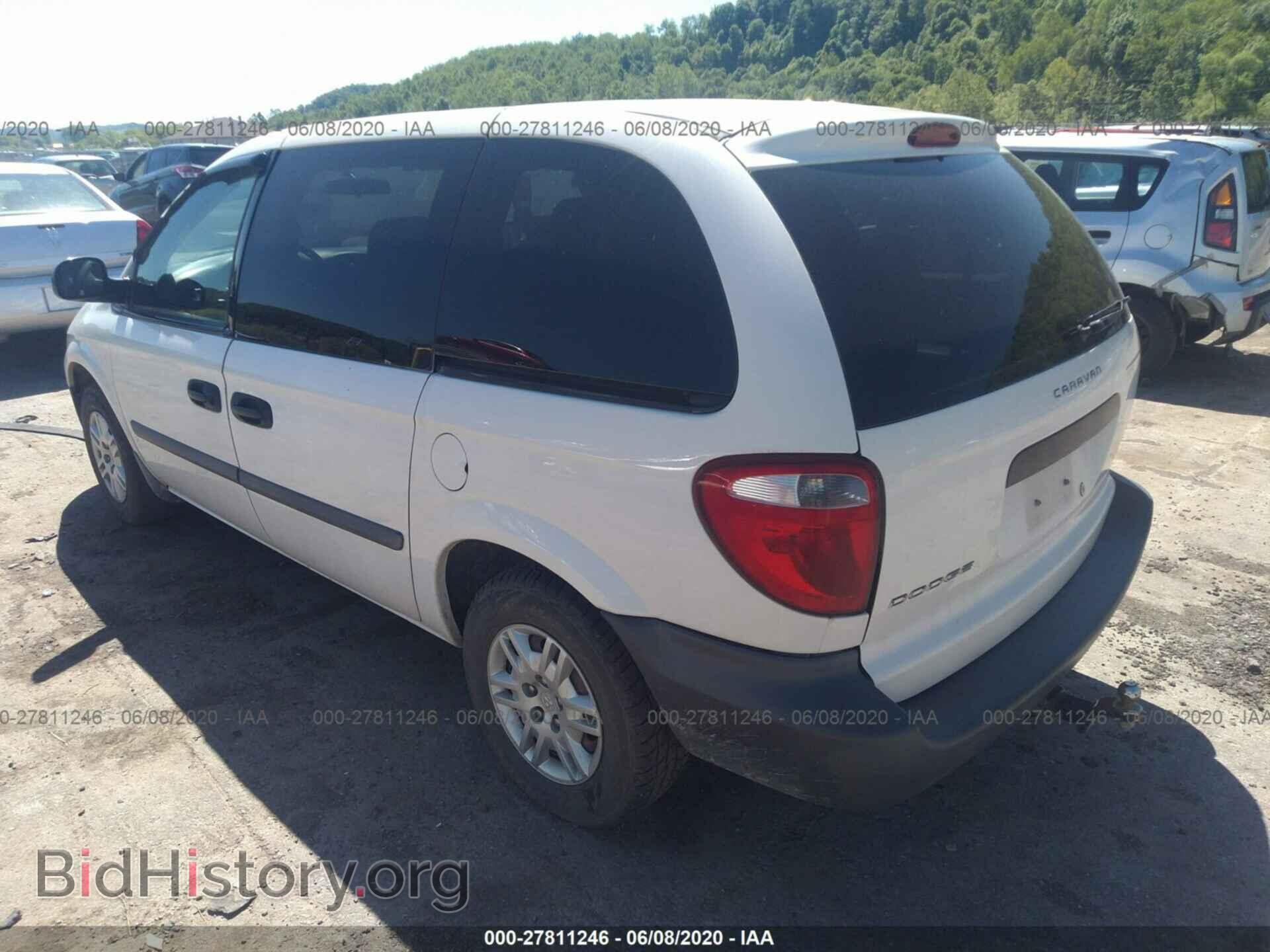 2007 DODGE CARAVAN - VIN: 1D4GP25R87B199183 - Фото 3