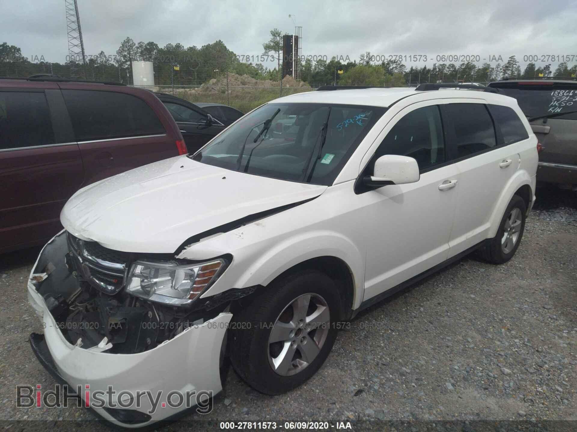 2011 DODGE JOURNEY - VIN: 3D4PH1FG5BT559294 - Фото 2