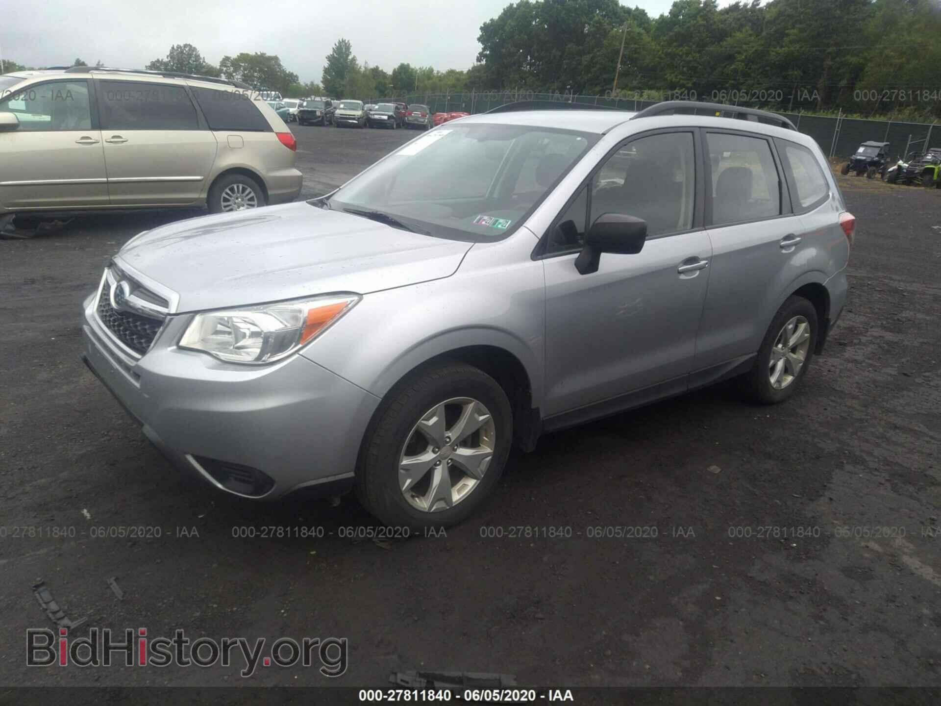 2015 SUBARU FORESTER - VIN: JF2SJABC8FH558807 - Фото 2
