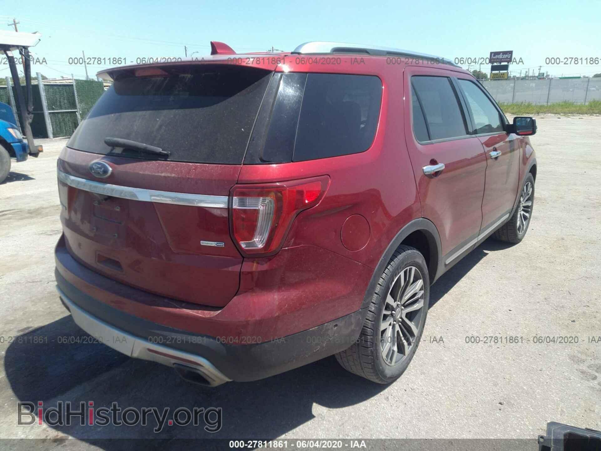 2016 FORD EXPLORER - VIN: 1FM5K8HT1GGB94371 - Photo 4