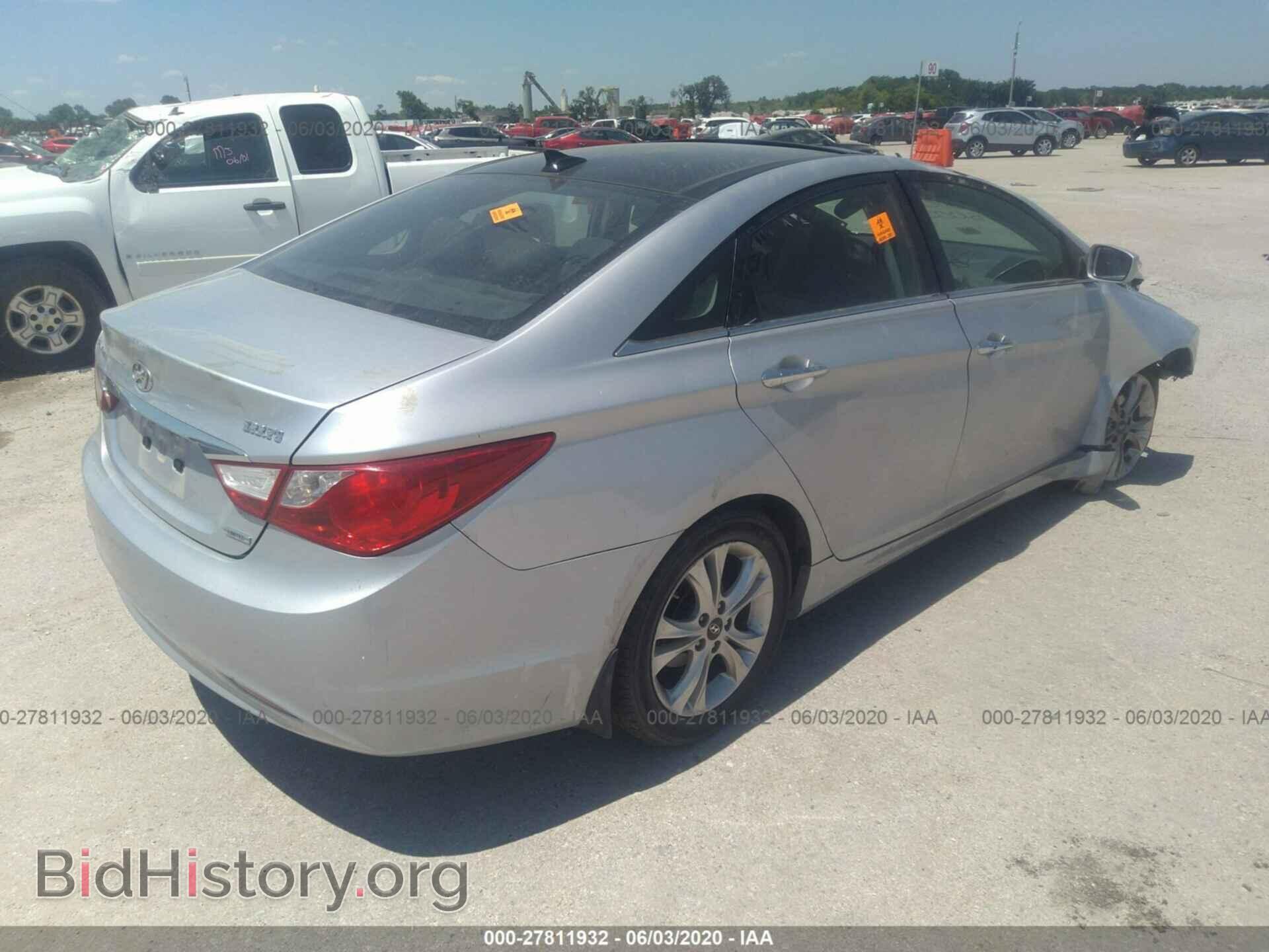 2012 HYUNDAI SONATA - VIN: 5NPEC4AC5CH499849 - Фото 4