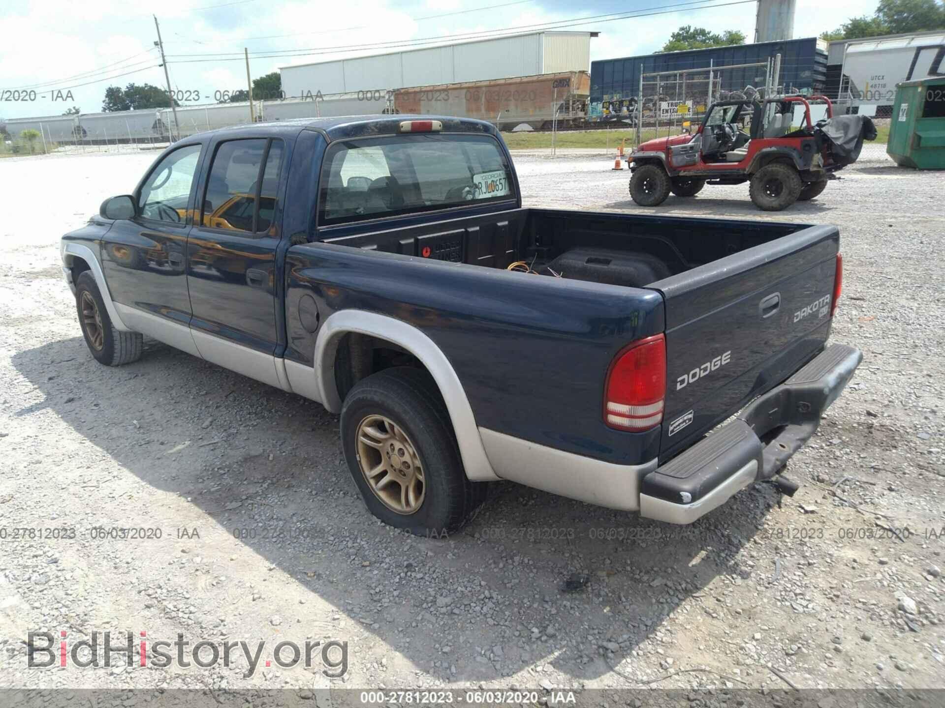 2003 DODGE DAKOTA - VIN: 1D7HL48X93S114371 - Фото 3