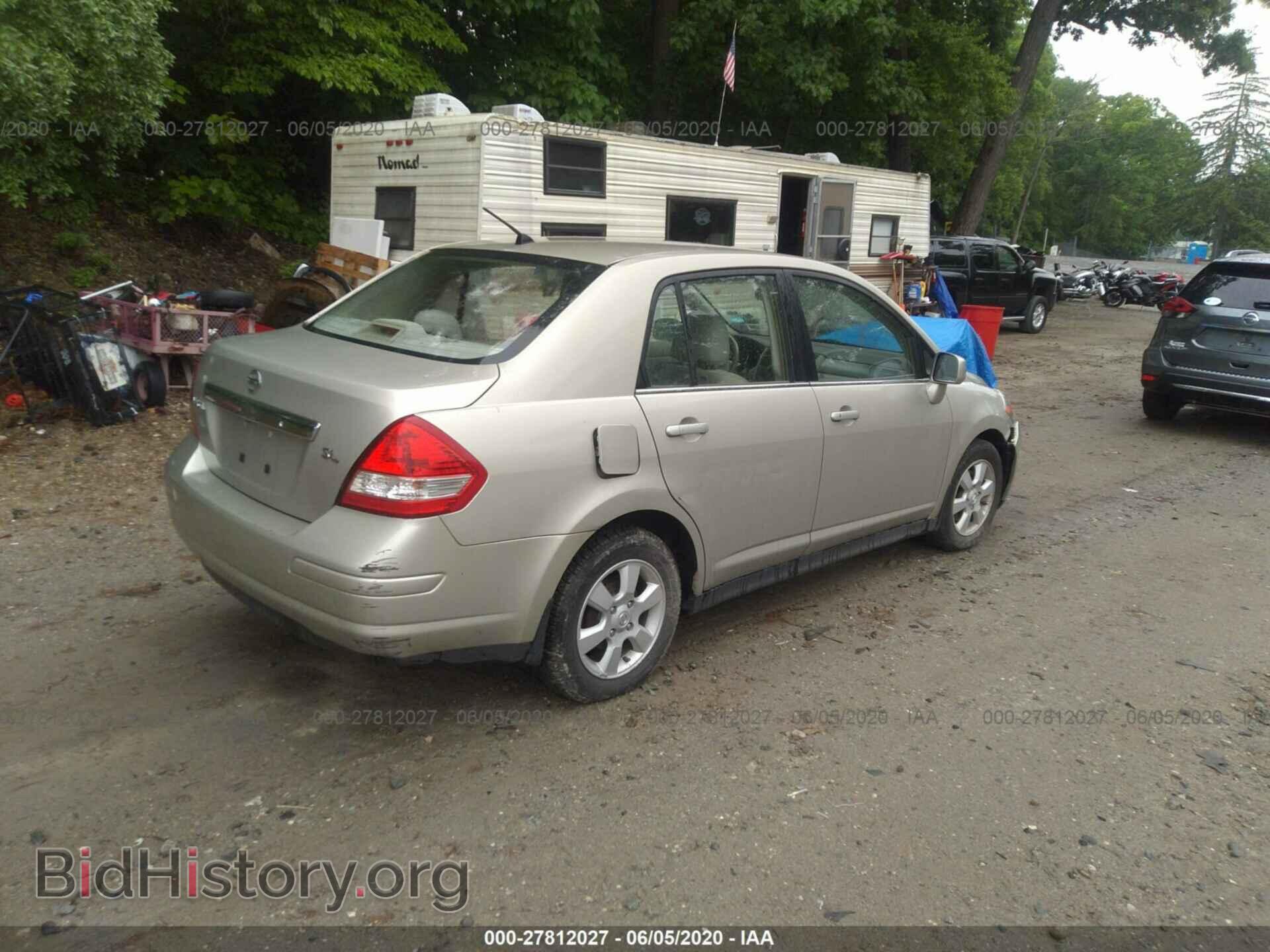 2007 NISSAN VERSA - VIN: 3N1BC11E17L394687 - Фото 4