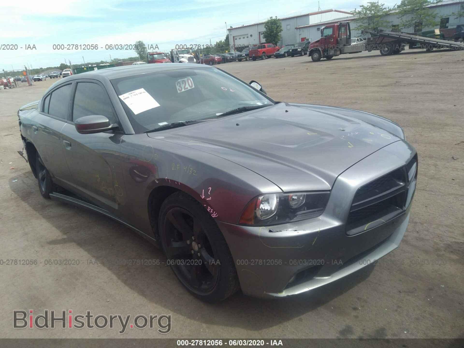 Photo 2C3CDXHG4CH149205 - DODGE CHARGER 2012