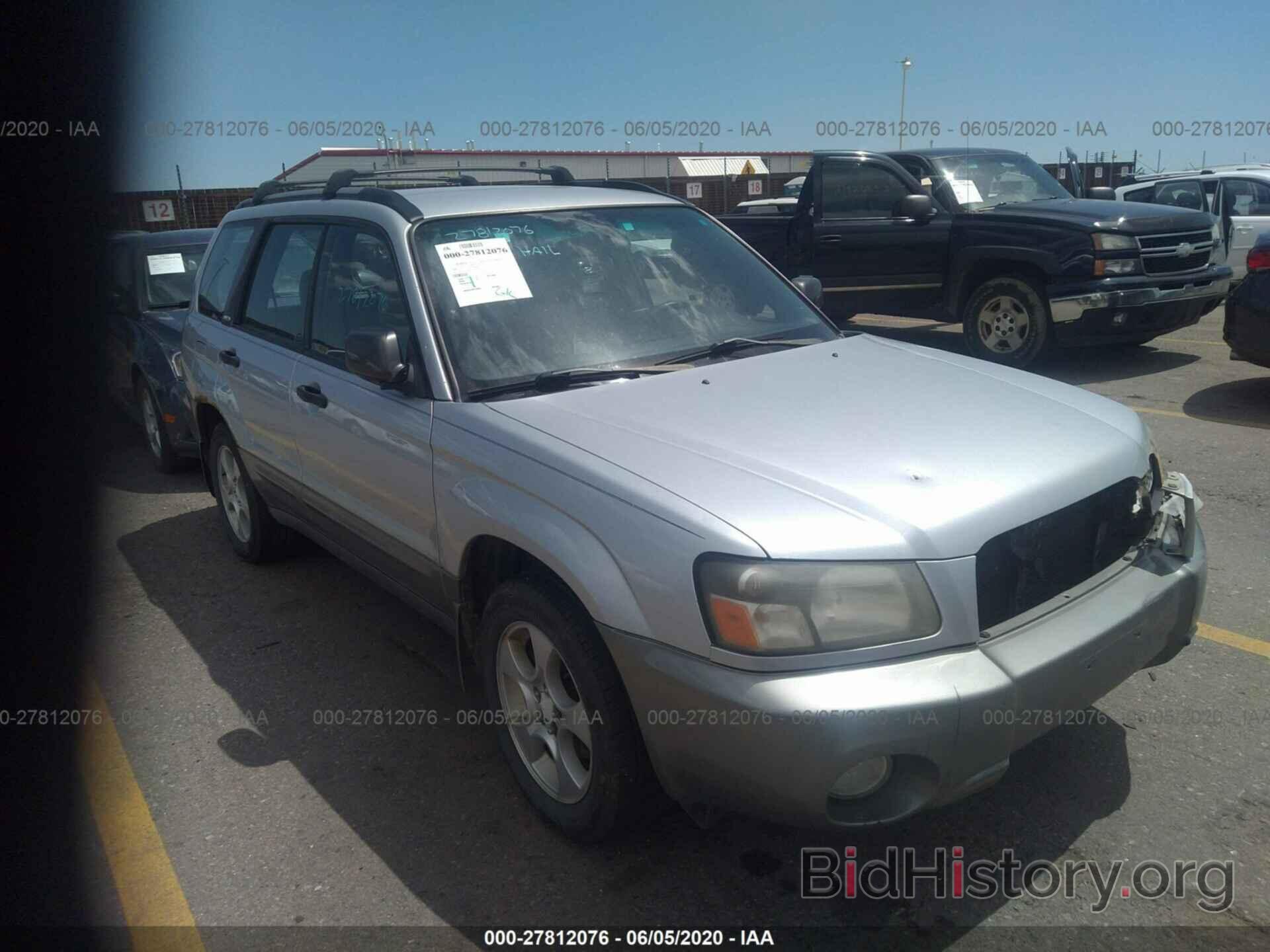 Photo JF1SG65673H752827 - SUBARU FORESTER 2003