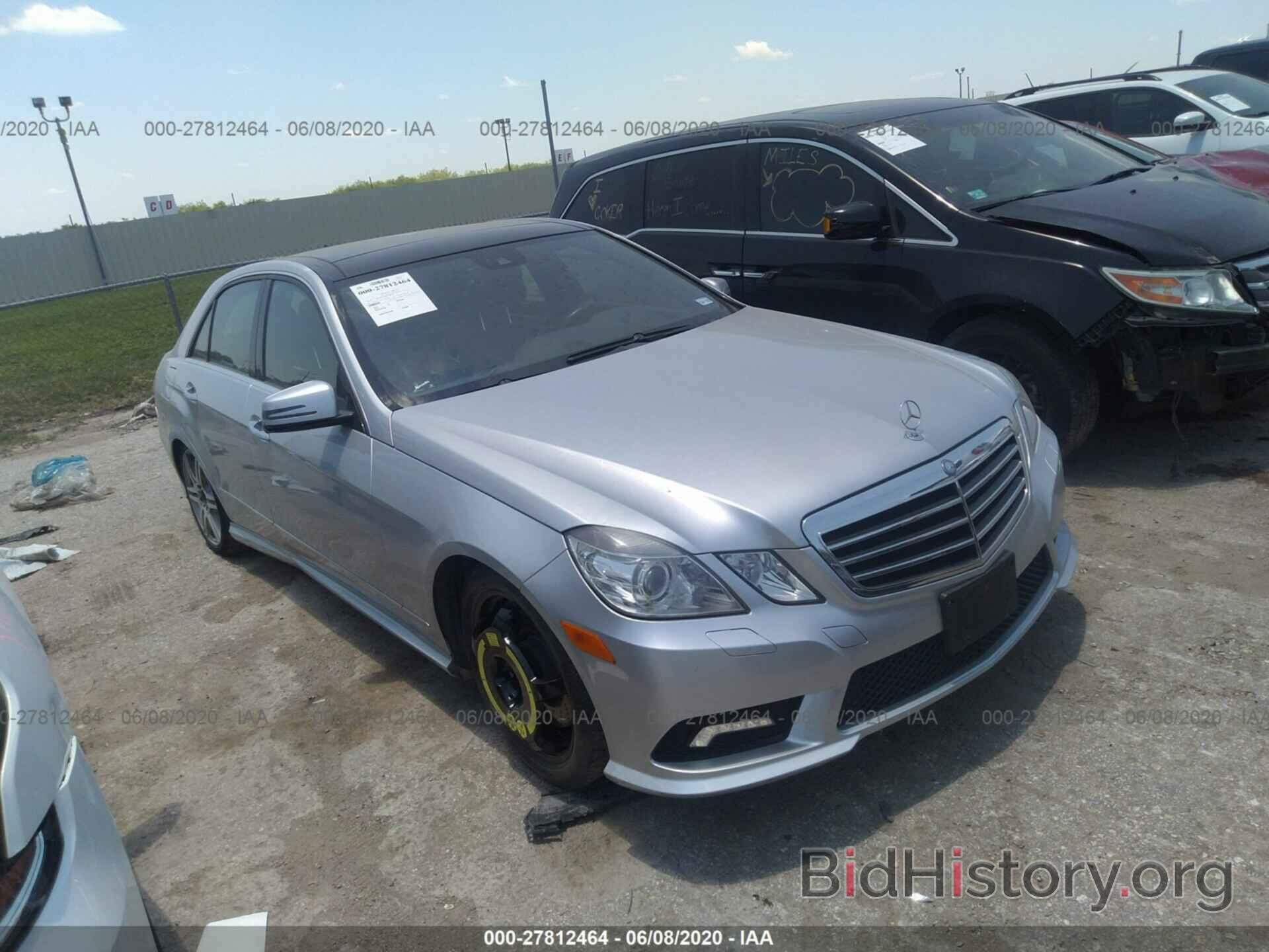 Photo WDDHF7CBXAA143465 - MERCEDES-BENZ E-CLASS 2010