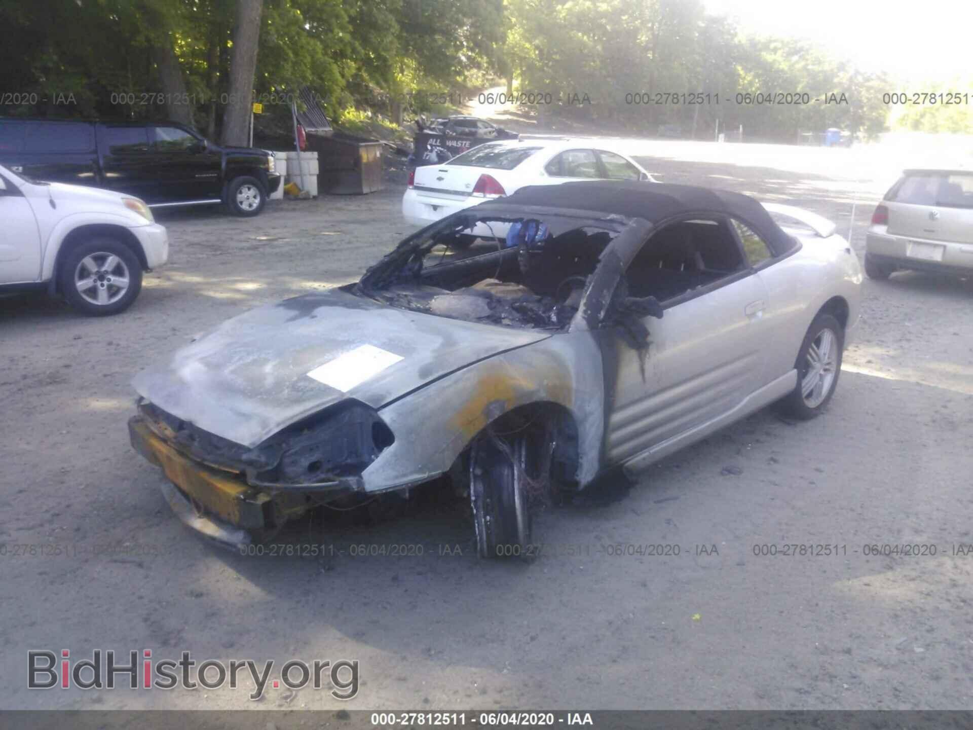 2003 MITSUBISHI ECLIPSE - VIN: 4A3AE55H53E118227 - Фото 2