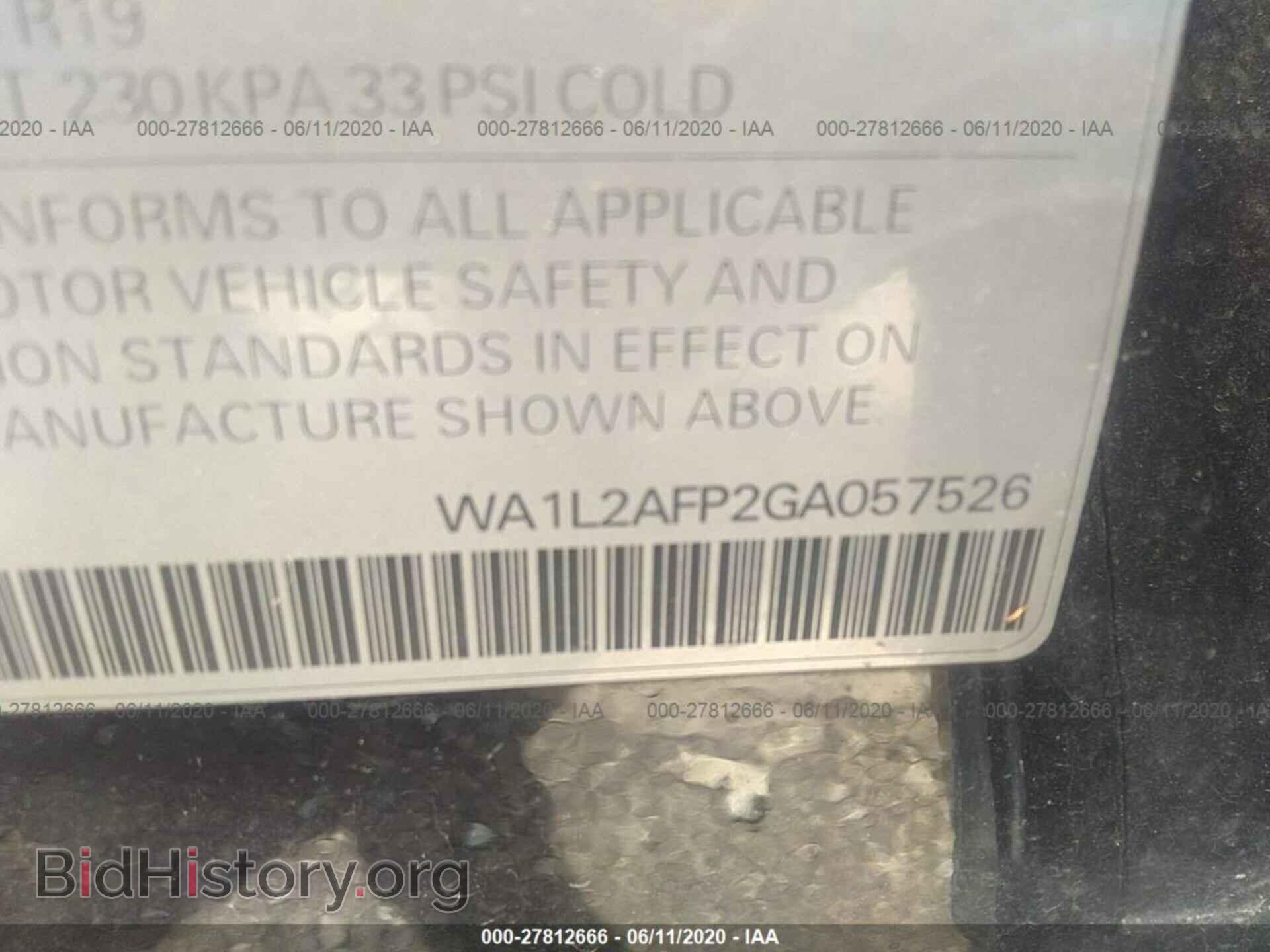 2016 AUDI Q5 - VIN: WA1L2AFP2GA057526 - Photo 9
