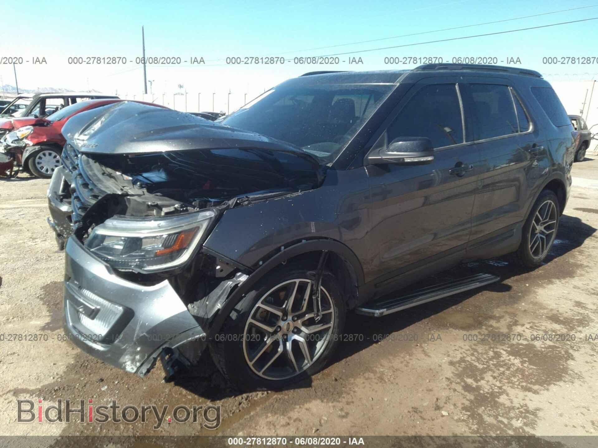 2016 FORD EXPLORER - VIN: 1FM5K8GT1GGB63235 - Photo 2