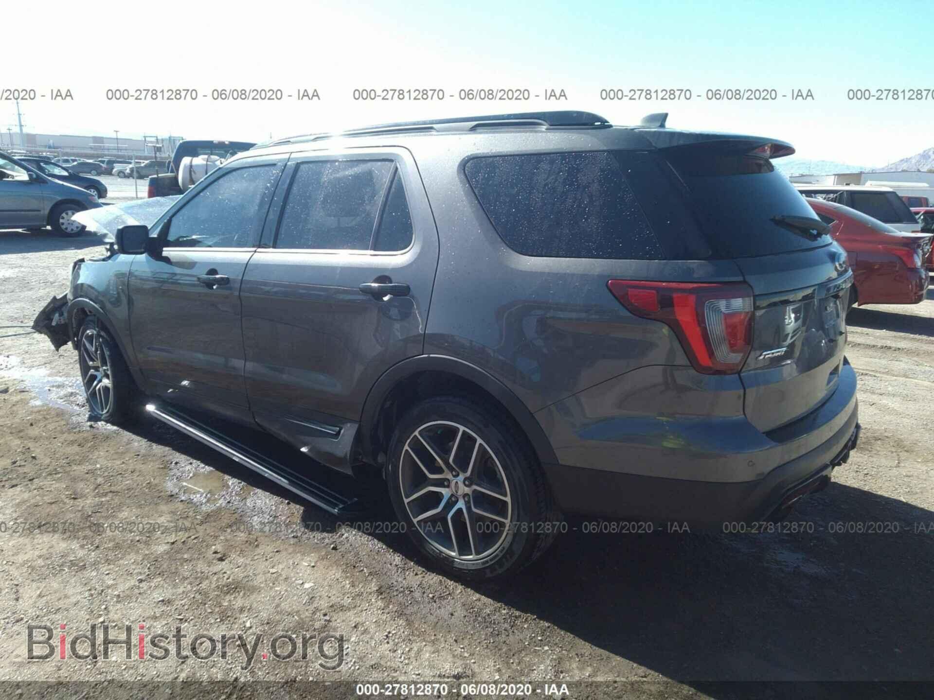 2016 FORD EXPLORER - VIN: 1FM5K8GT1GGB63235 - Photo 3