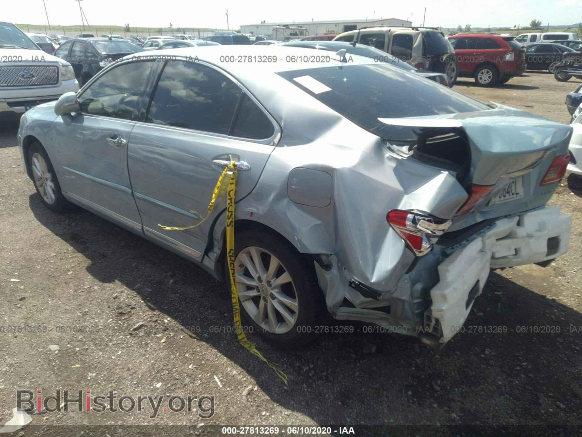 2011 LEXUS ES 350 - VIN: JTHBK1EG3B2463013 - Фото 3