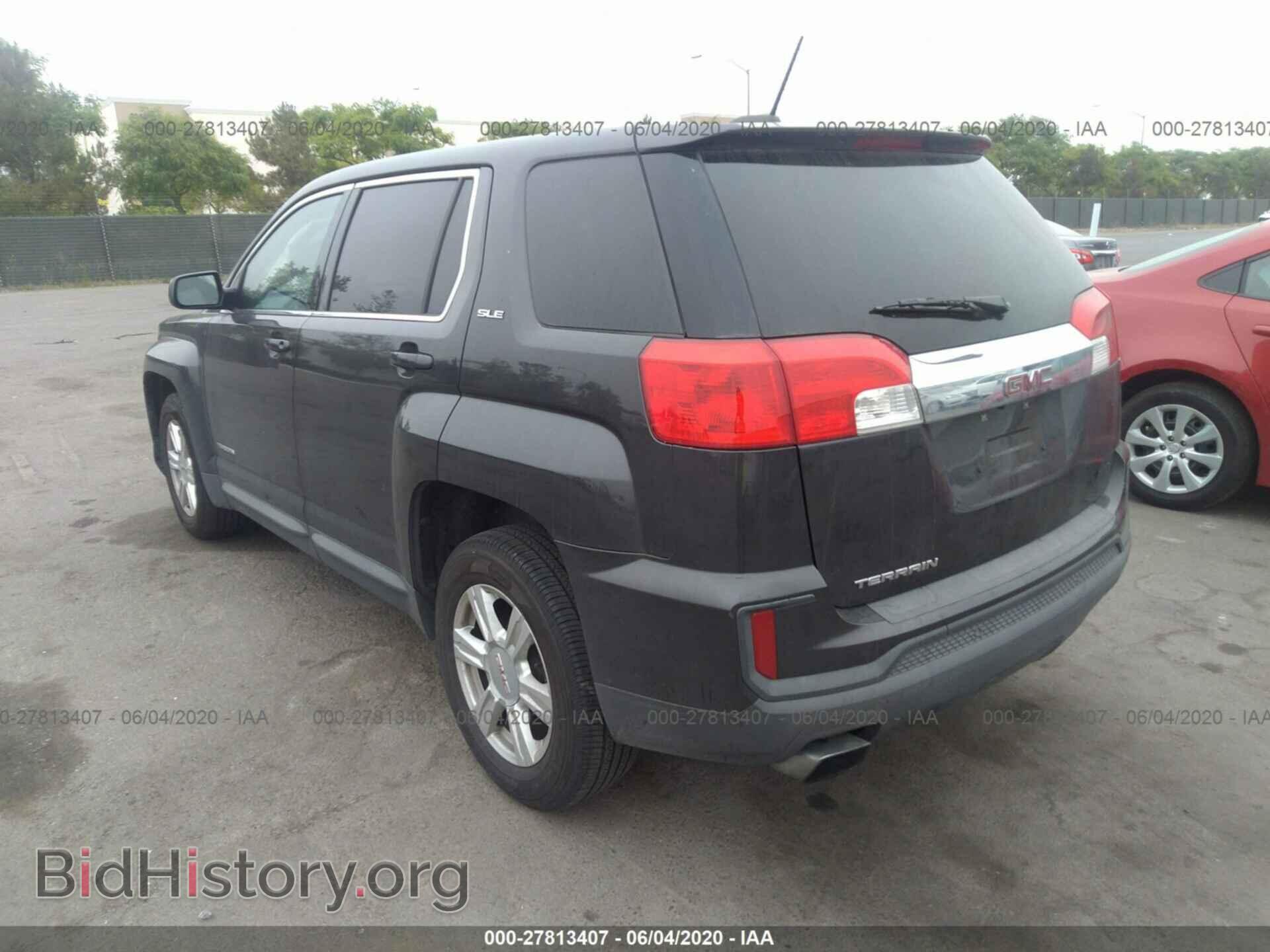 2016 GMC TERRAIN - VIN: 2GKALMEK0G6101798 - Фото 3