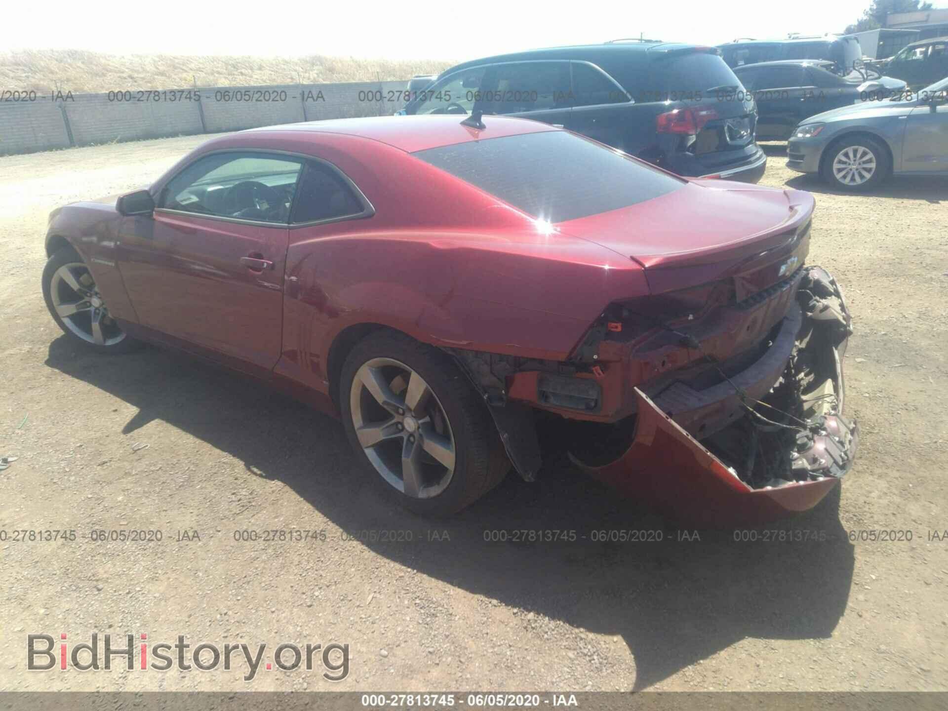 2011 CHEVROLET CAMARO - VIN: 2G1FT1EW8B9132963 - Фото 3