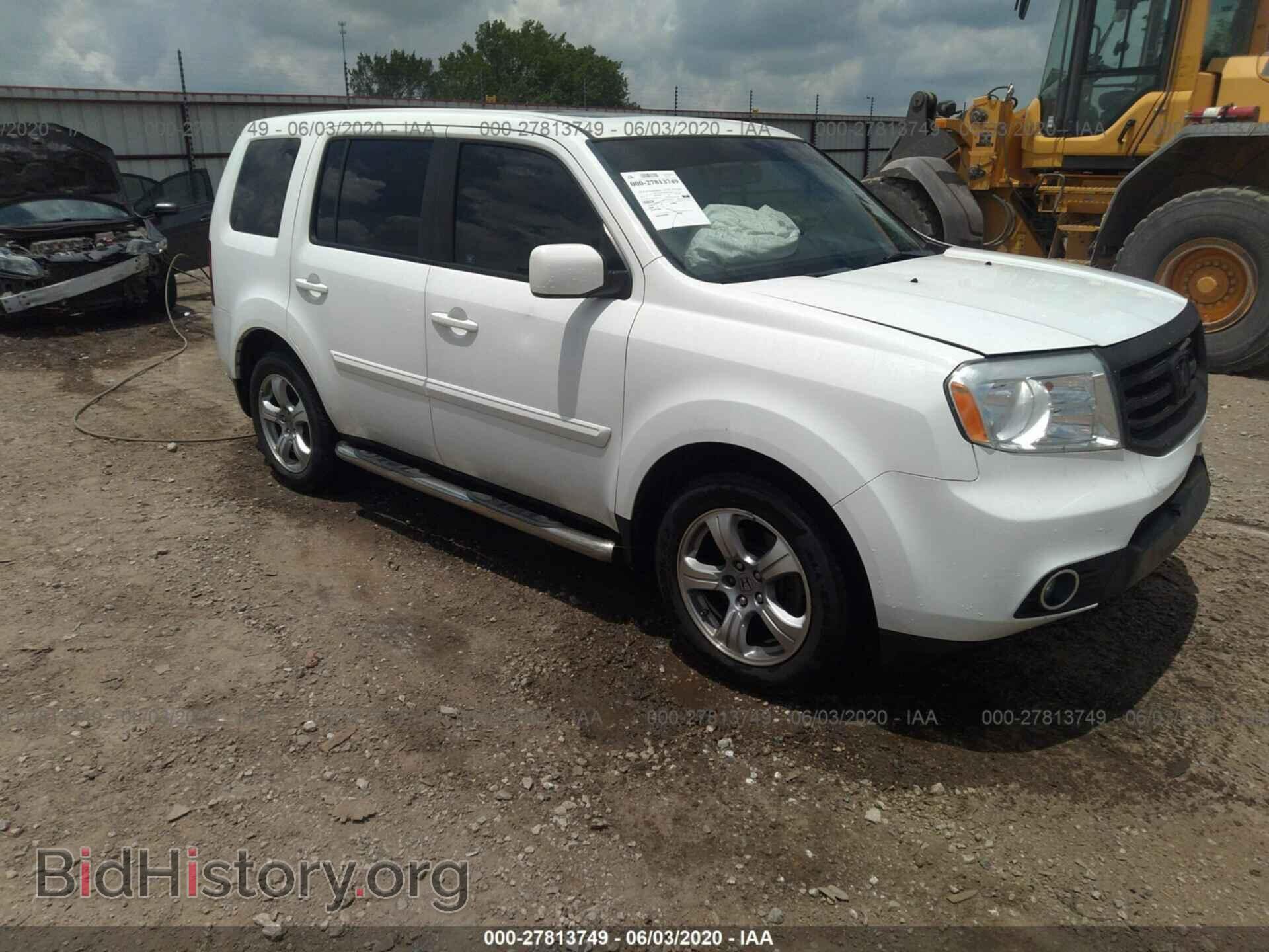 Photo 5FNYF4H50CB****** - HONDA PILOT 2012