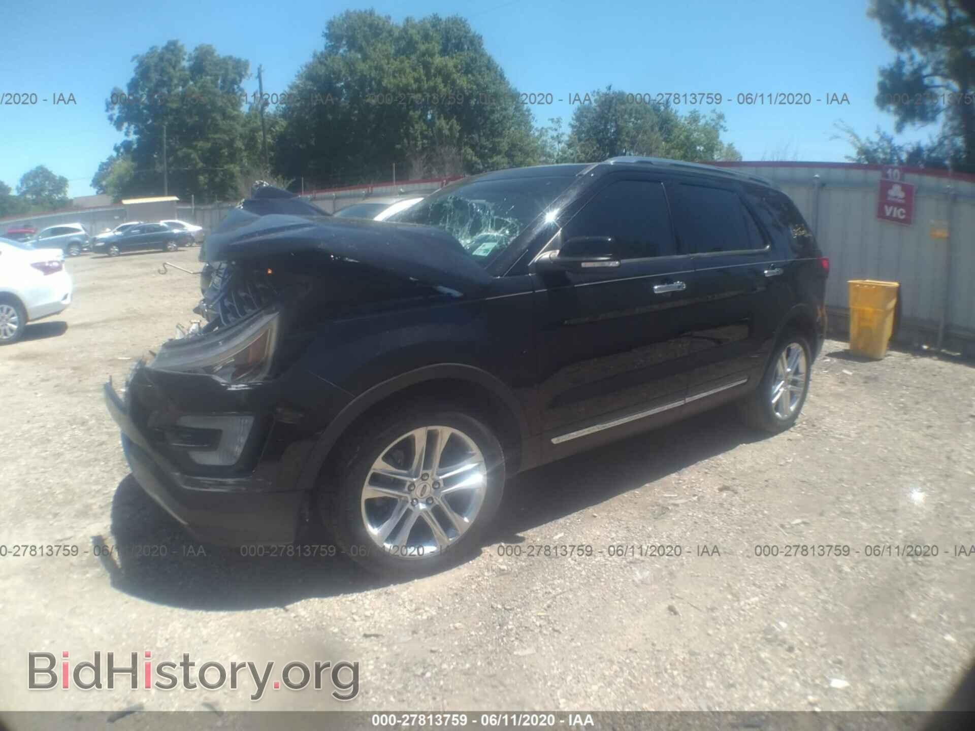 2016 FORD EXPLORER - VIN: 1FM5K7FH8GGC57989 - Фото 2