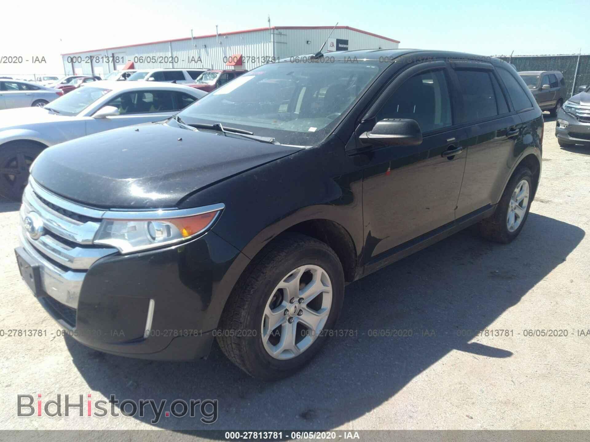 2013 FORD EDGE - VIN: 2FMDK4JC7DBC07142 - Фото 2