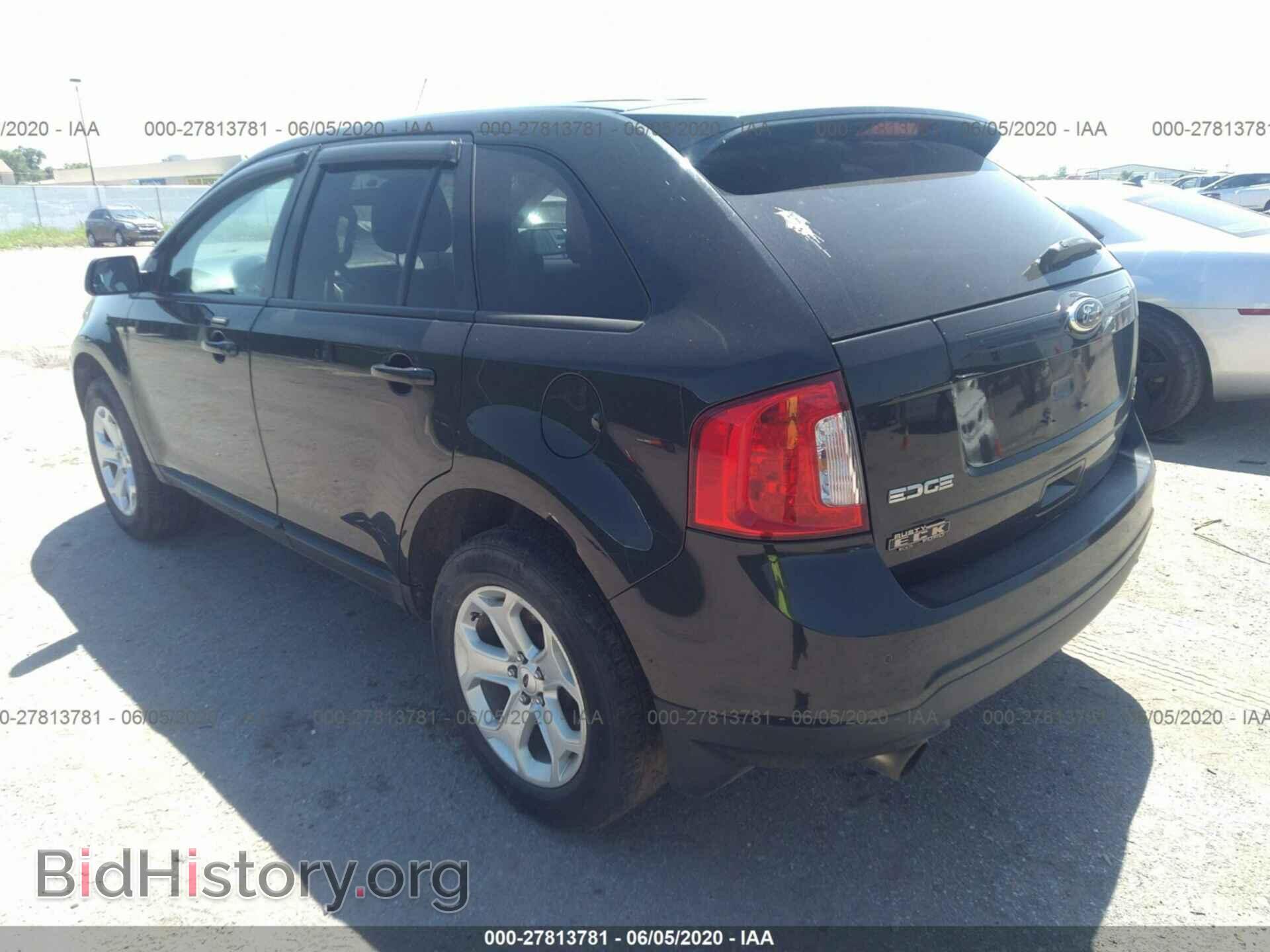 2013 FORD EDGE - VIN: 2FMDK4JC7DBC07142 - Фото 3