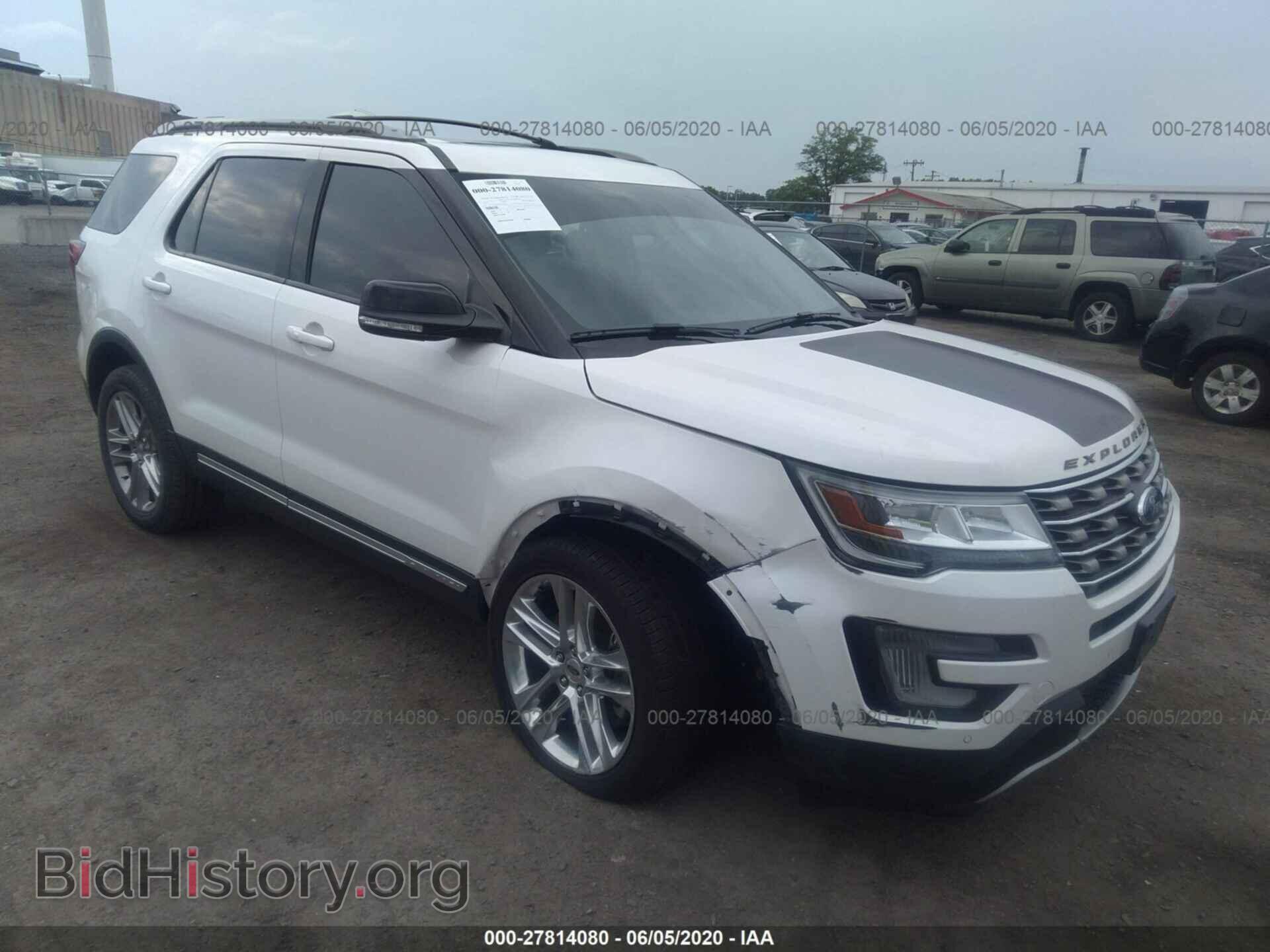 Фотография 1FM5K8D86HGB58159 - FORD EXPLORER 2017