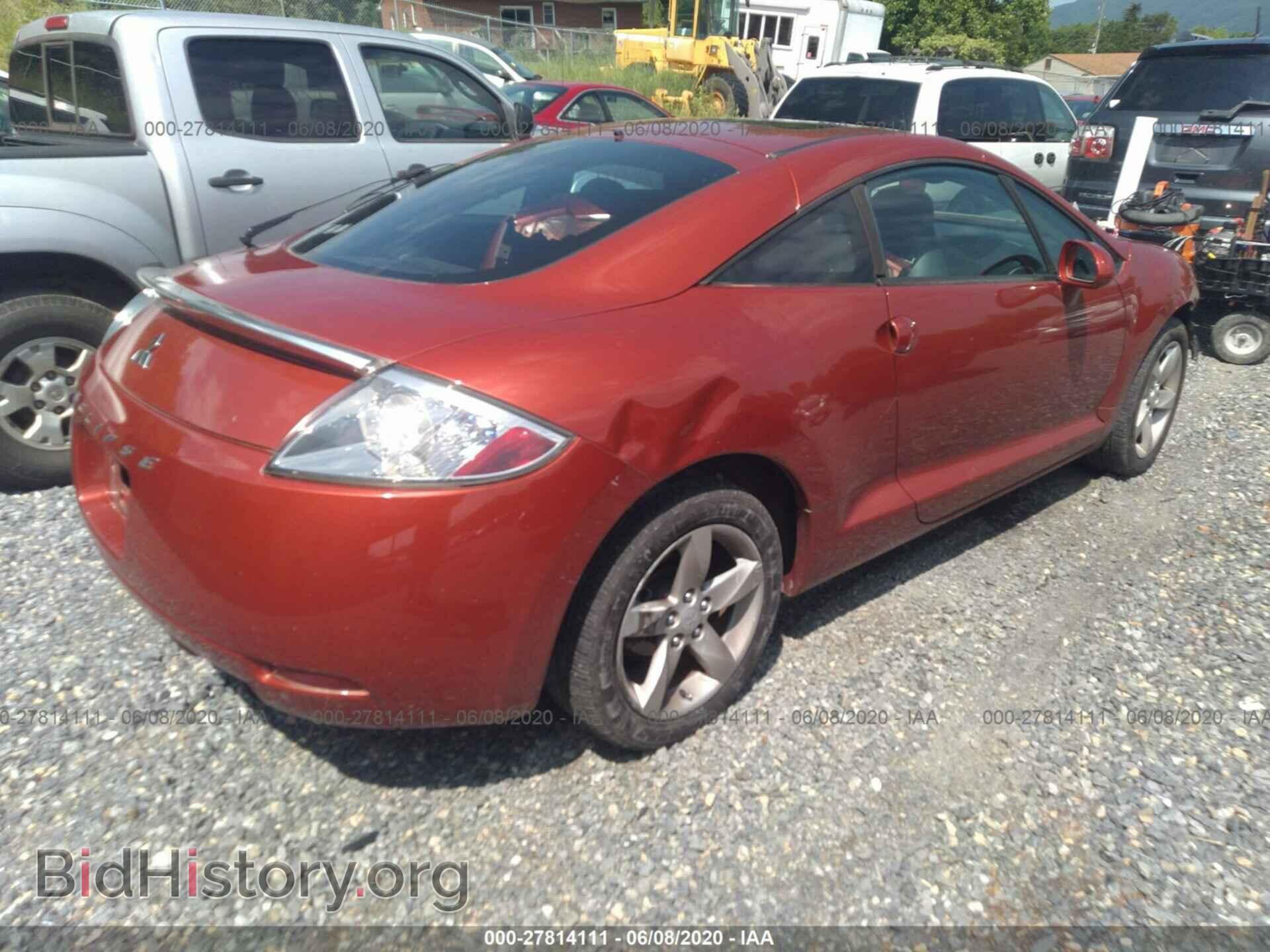 2006 MITSUBISHI ECLIPSE - VIN: 4A3AK24FX6E037591 - Фото 4